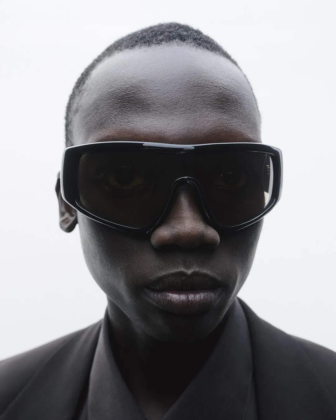Noor | Black Acetate | Olive Lens sold by Port Tanger product image thumbnail 4