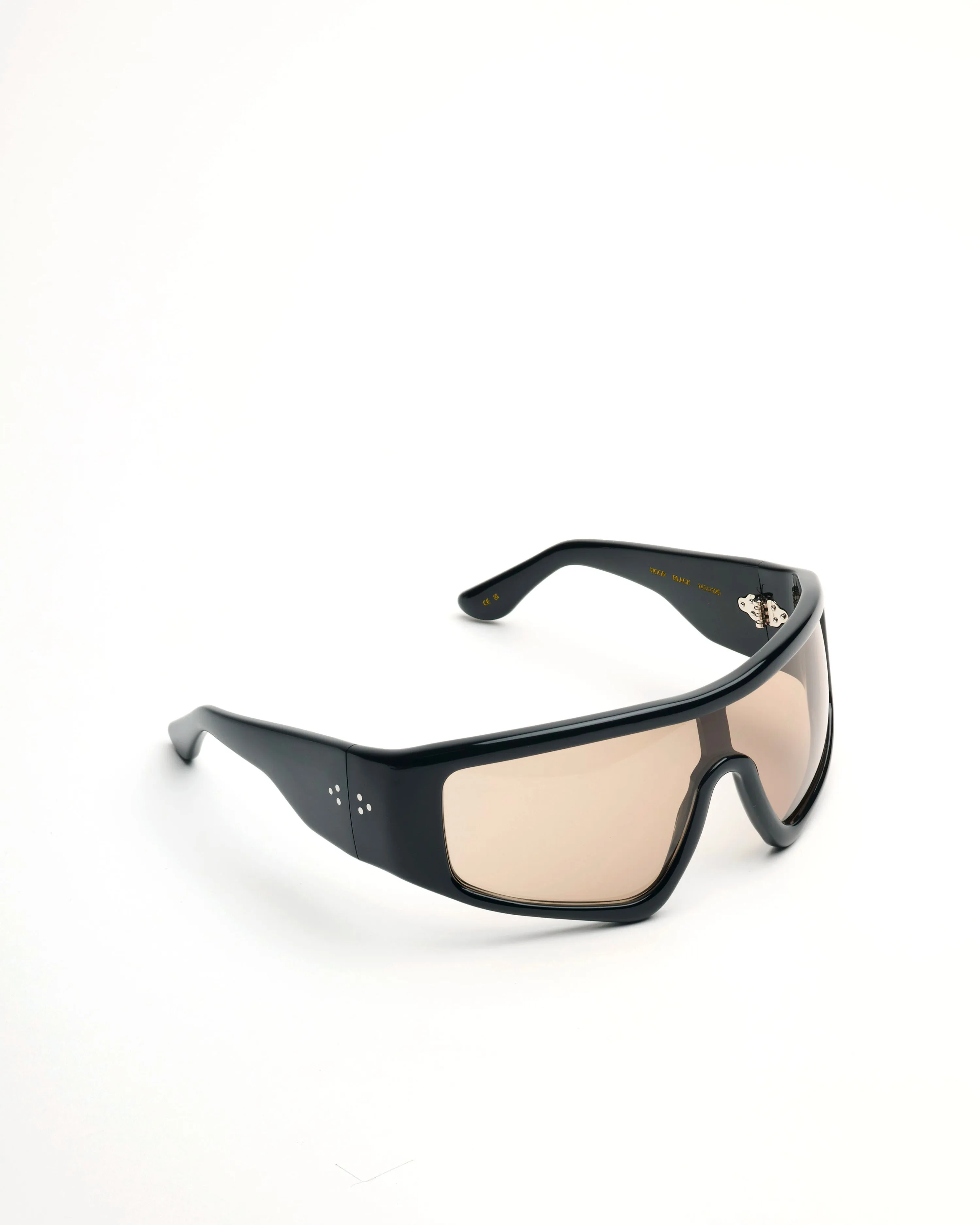 Noor | Black Acetate | Olive Lens sold by Port Tanger product image thumbnail 2