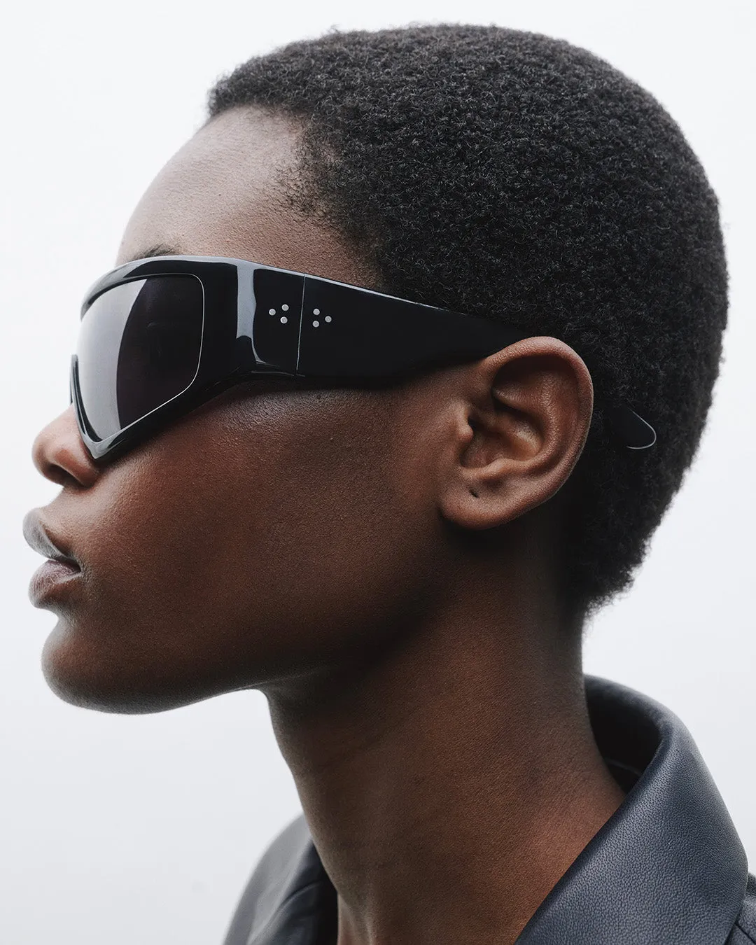 Noor | Black Acetate | Black Lens sold by Port Tanger product image thumbnail 5