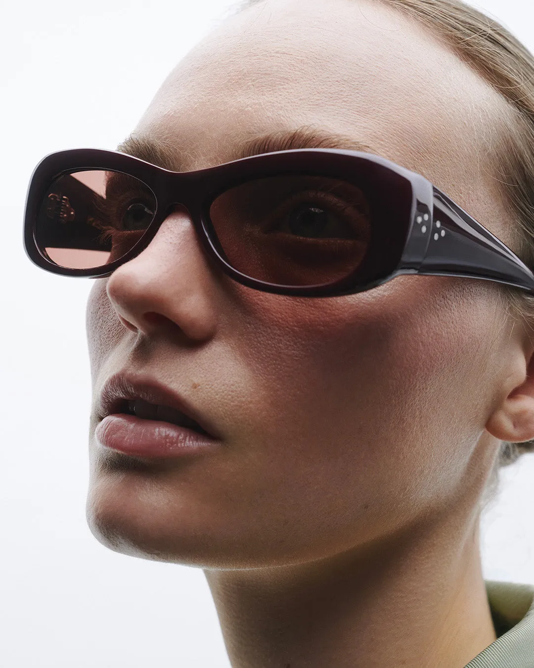 Lydia | Carmesi Acetate | Tobacco Lens sold by Port Tanger product image thumbnail 4
