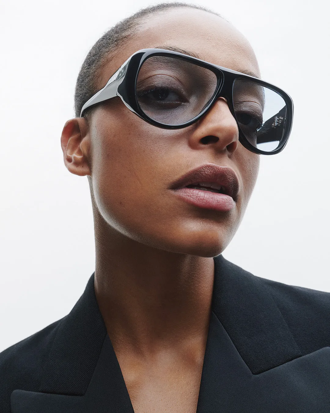 Gambia | Black Acetate | Rif Blue Lens sold by Port Tanger product image thumbnail 4