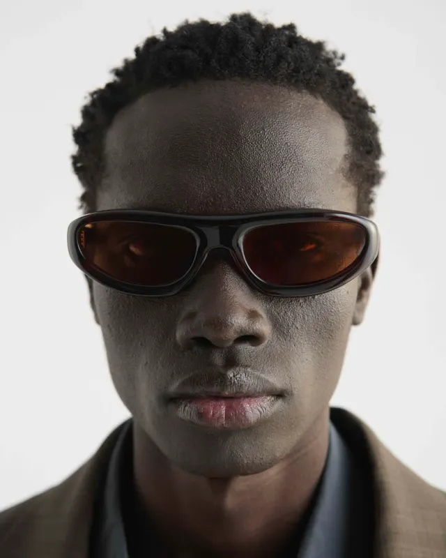 Uns | Bunaa Acetate | Amber Lens made by Port Tanger