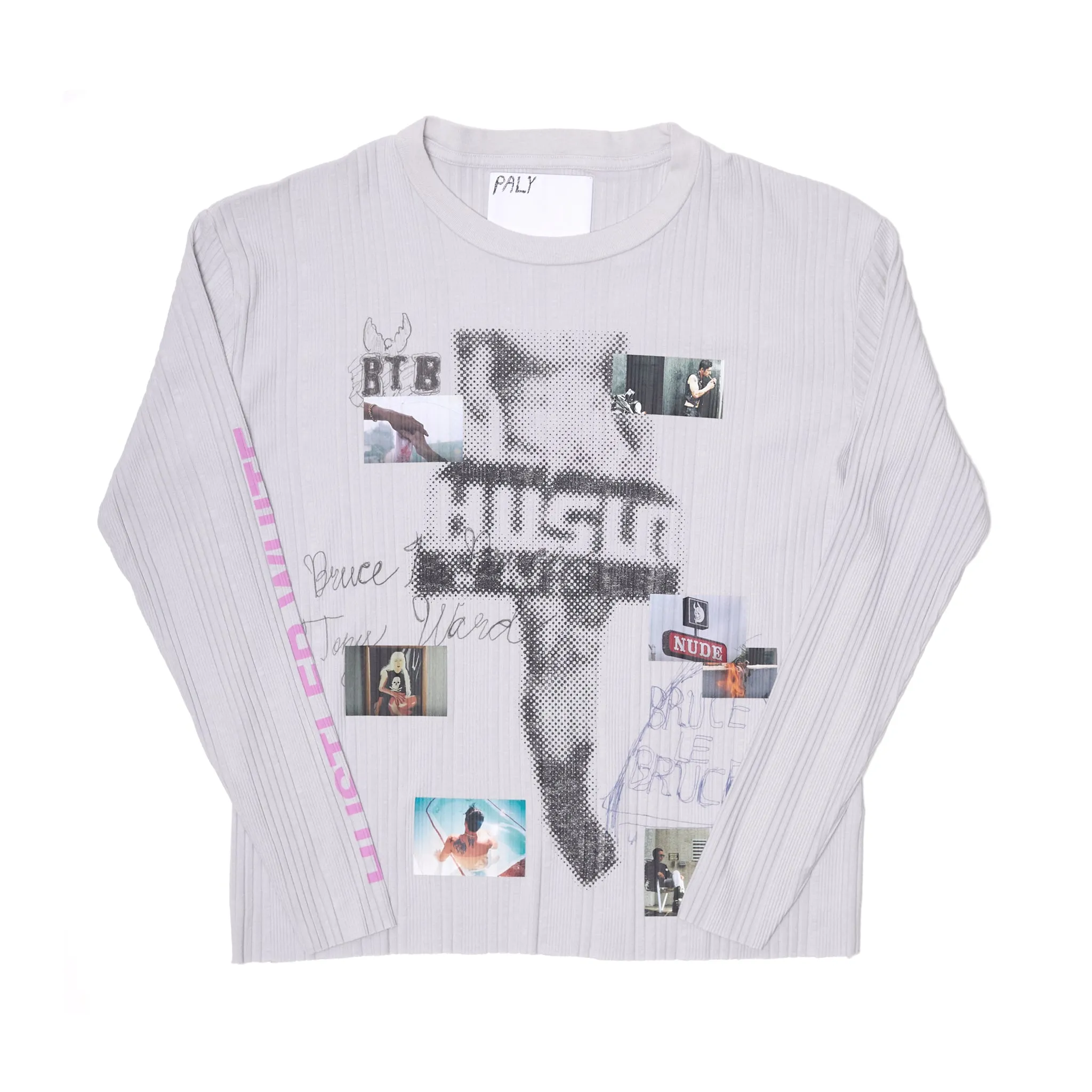 HUSTLR RIB L/S TEE sold by Paly Hollywood