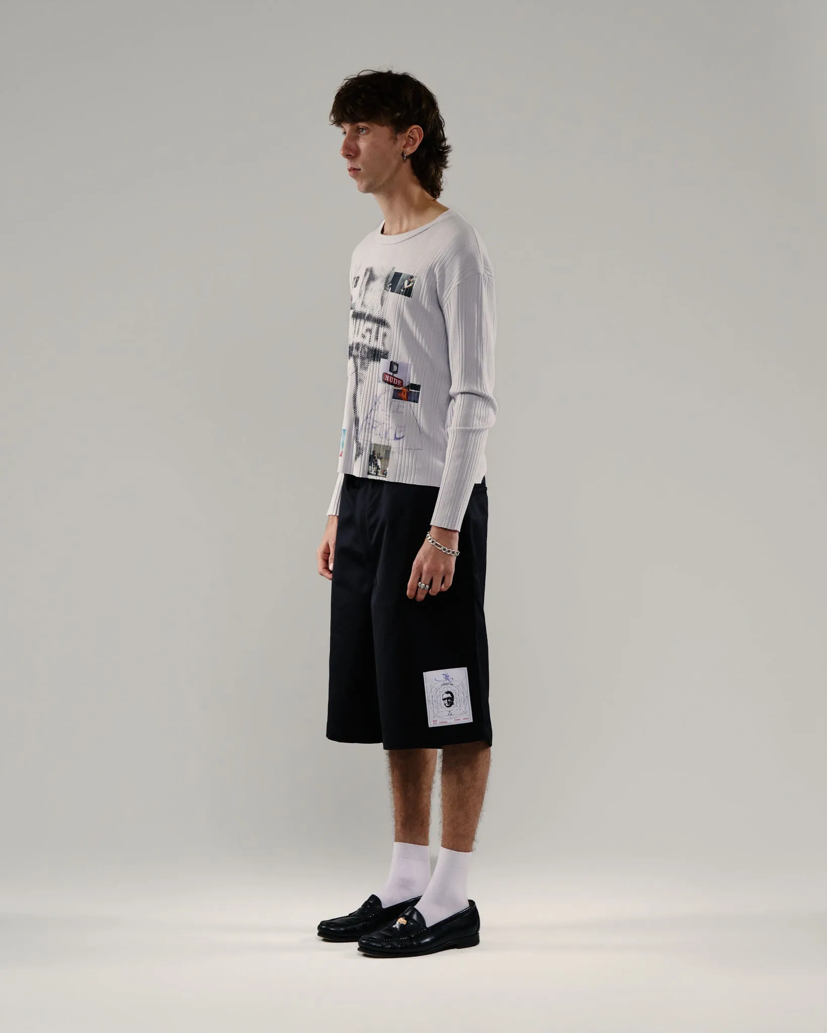 HUSTLR RIB L/S TEE sold by Paly Hollywood product image thumbnail 5