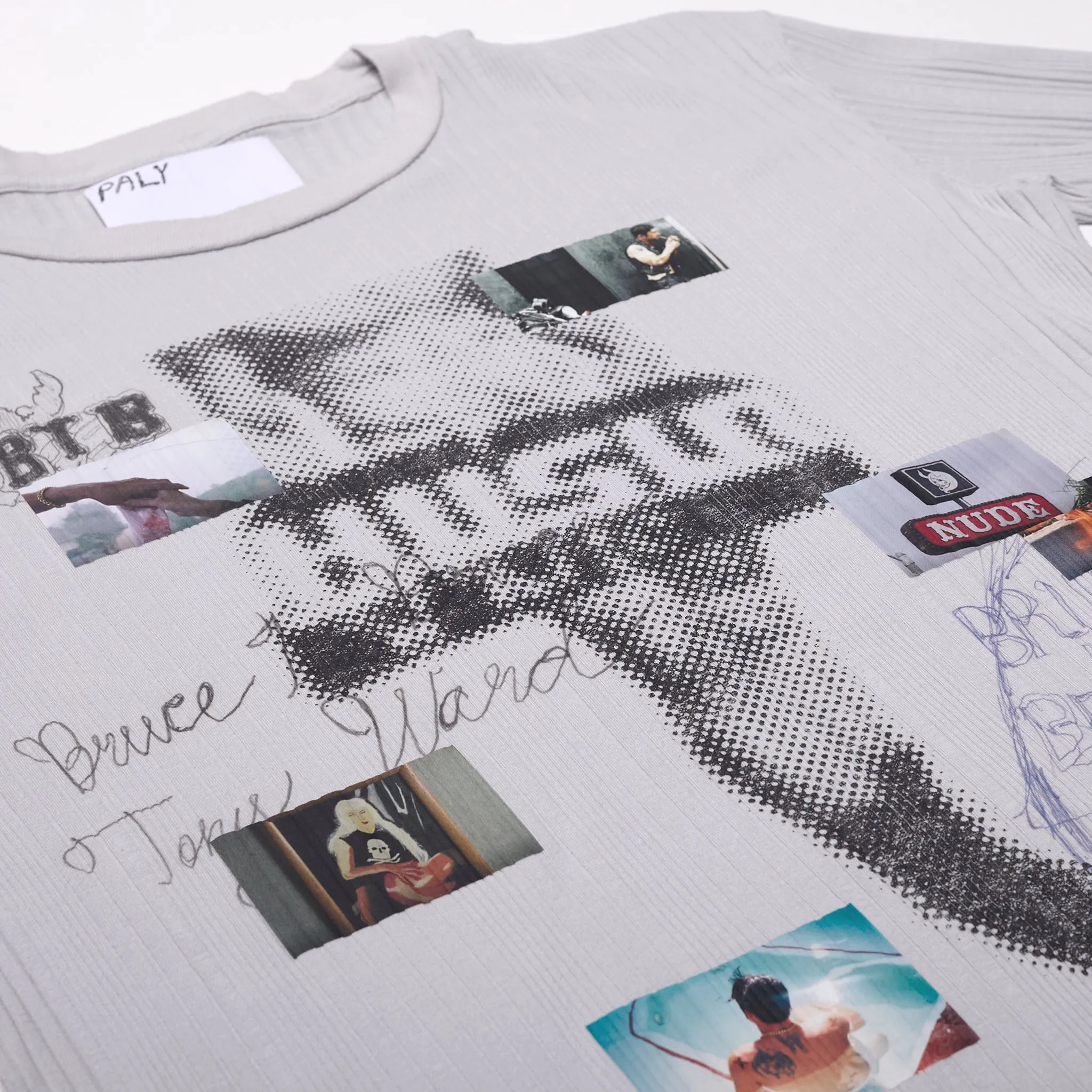HUSTLR RIB L/S TEE sold by Paly Hollywood product image thumbnail 2
