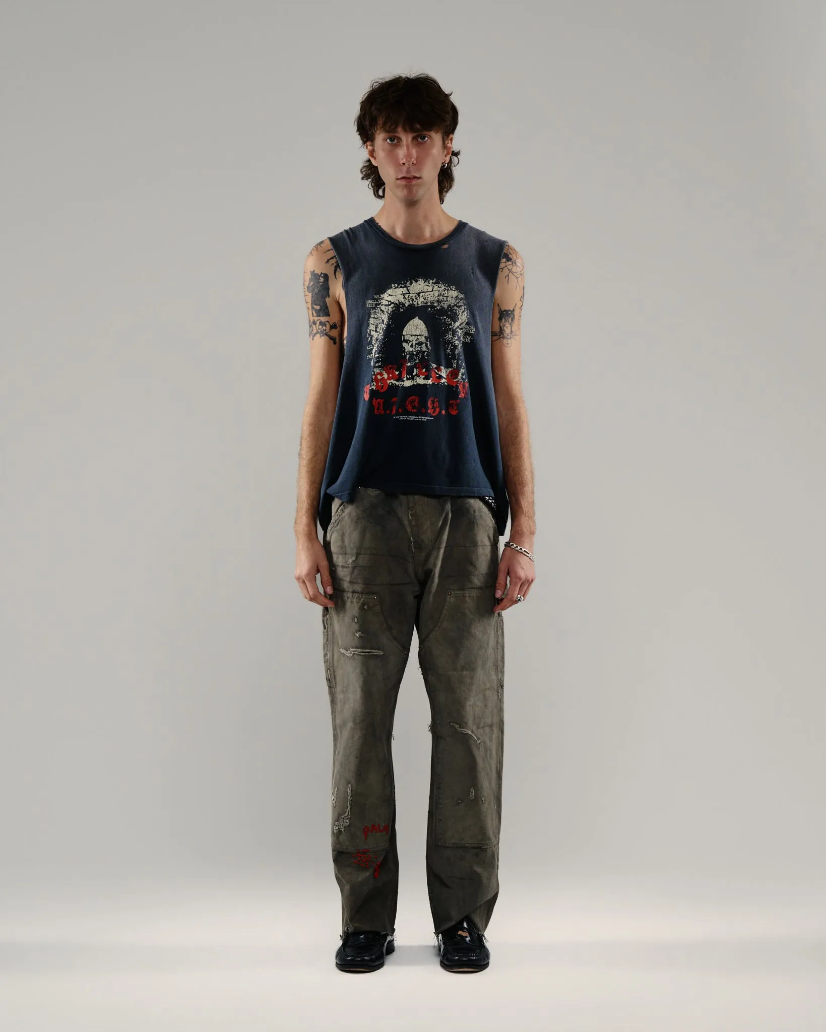 BEEN THRU IT WAXED CANVAS DBL KNEE PANT sold by Paly Hollywood product image thumbnail 3