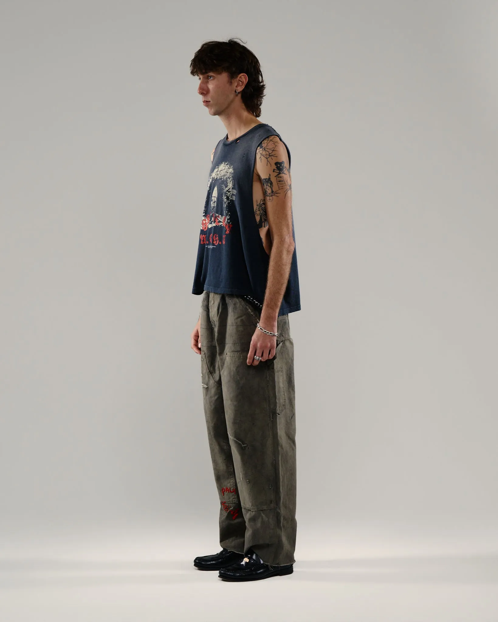 BEEN THRU IT WAXED CANVAS DBL KNEE PANT sold by Paly Hollywood product image thumbnail 4