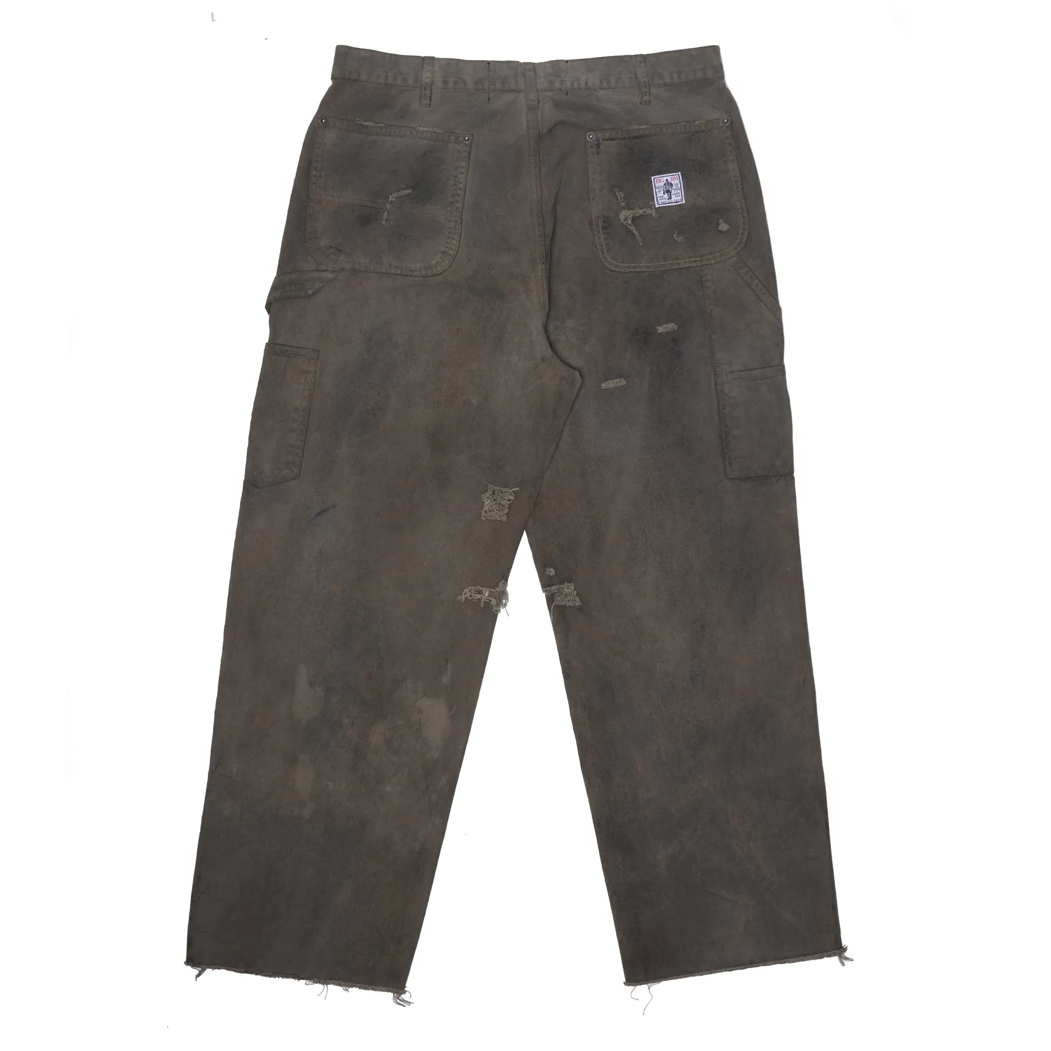 BEEN THRU IT WAXED CANVAS DBL KNEE PANT sold by Paly Hollywood product image thumbnail 2