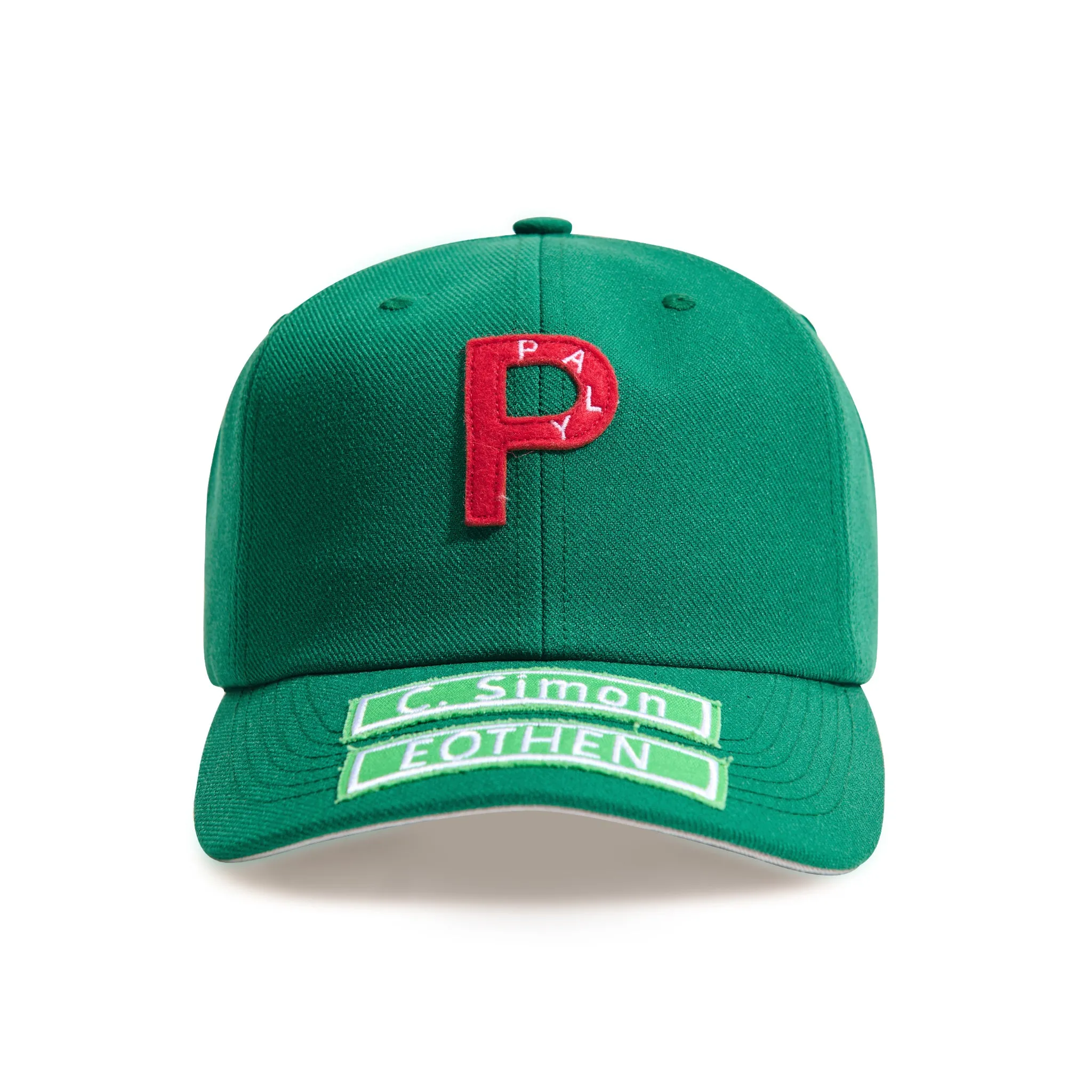 6 PANEL TWILL "P" HAT sold by Paly Hollywood