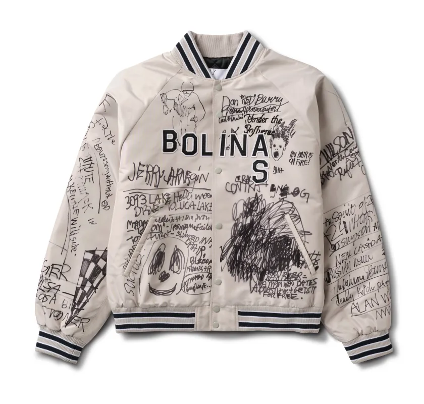 BOLINAS BOMBER JACKET made by Paly Hollywood