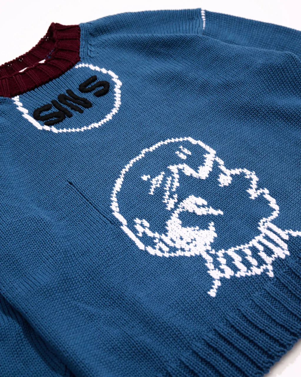 SINS HAND KNITTED SWEATER sold by Paly Hollywood product image thumbnail 4