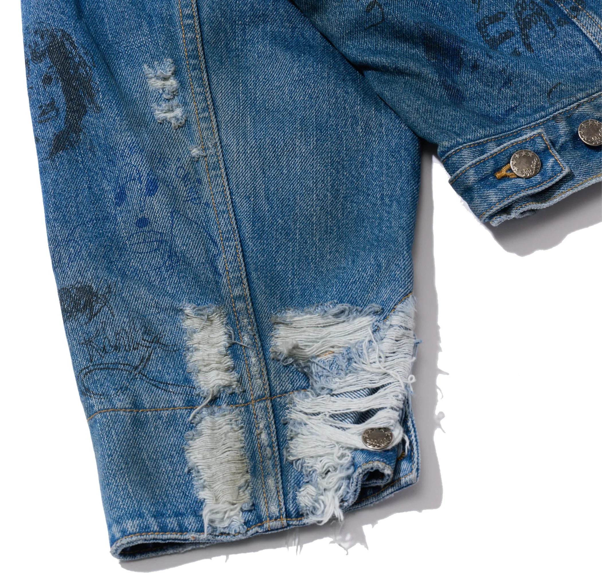 UR FANTASY DENIM JACKET sold by Paly Hollywood product image thumbnail 4
