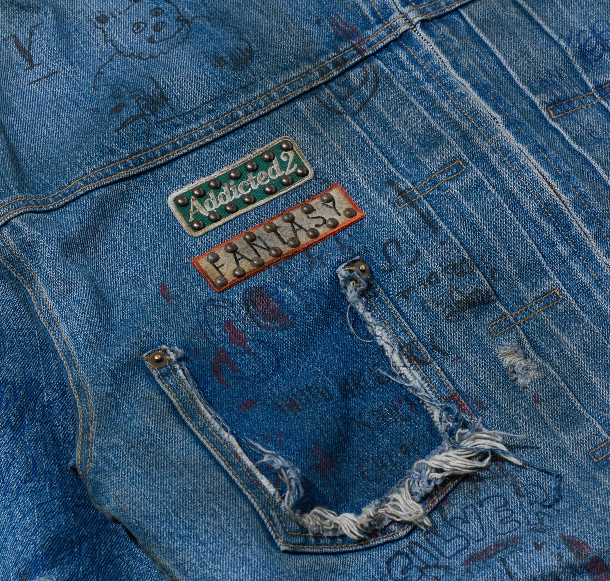 UR FANTASY DENIM JACKET sold by Paly Hollywood product image thumbnail 3