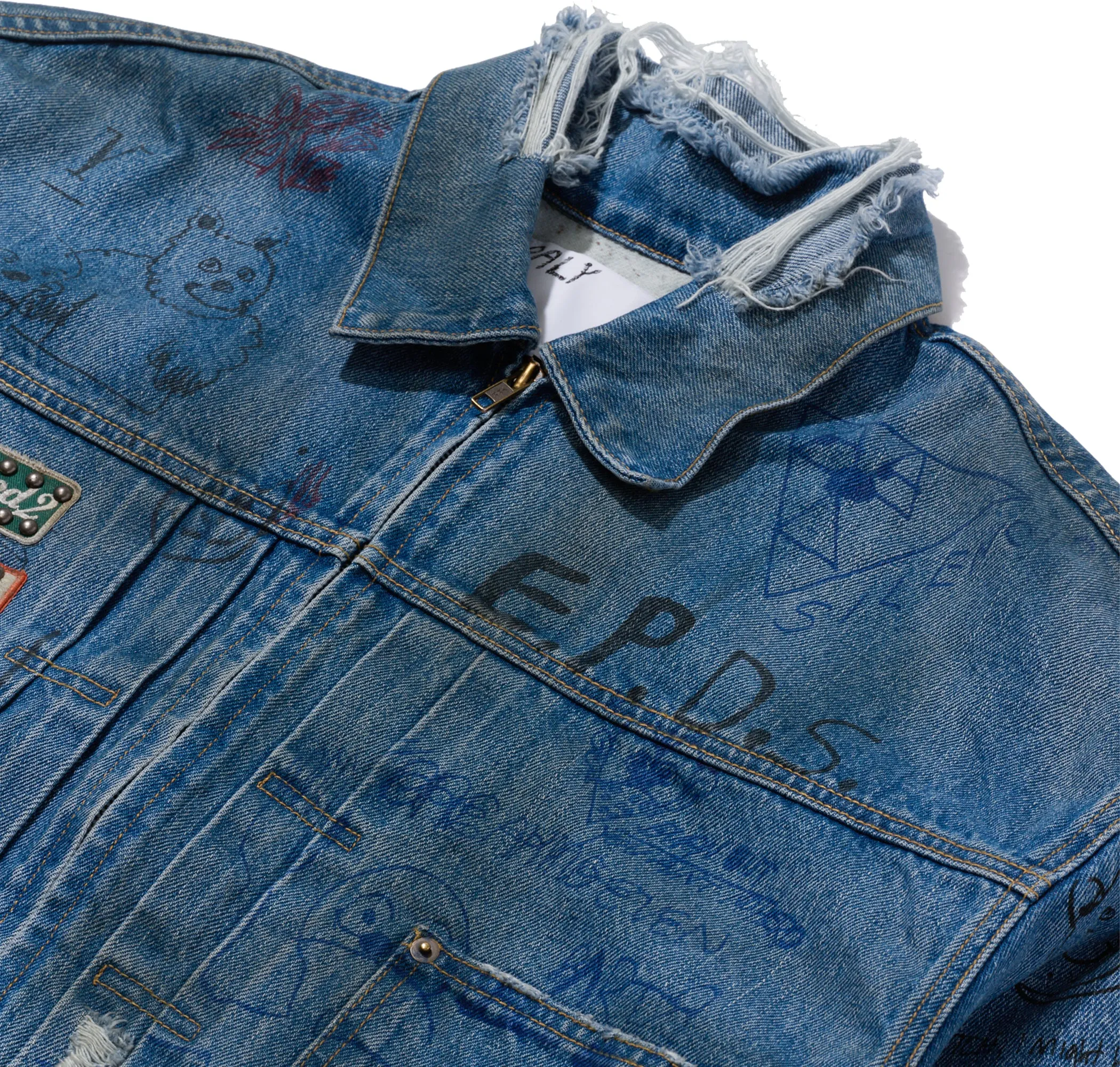 UR FANTASY DENIM JACKET sold by Paly Hollywood product image thumbnail 5