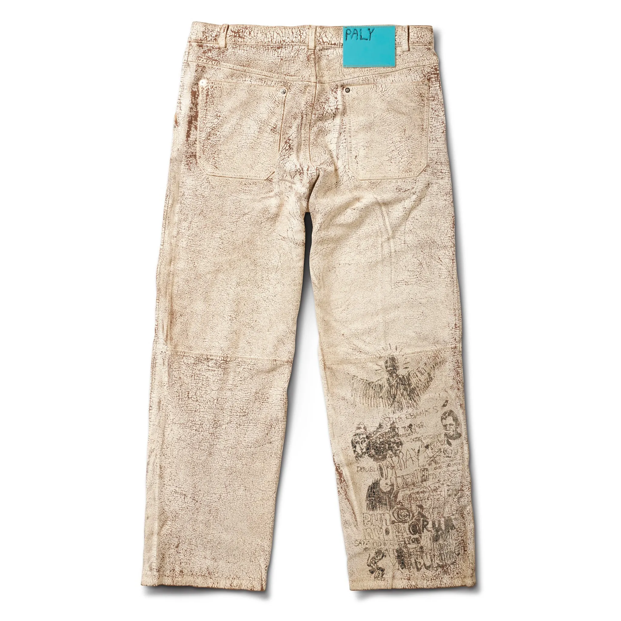 THE REALM PAINTED SUEDE PANT sold by Paly Hollywood product image thumbnail 2