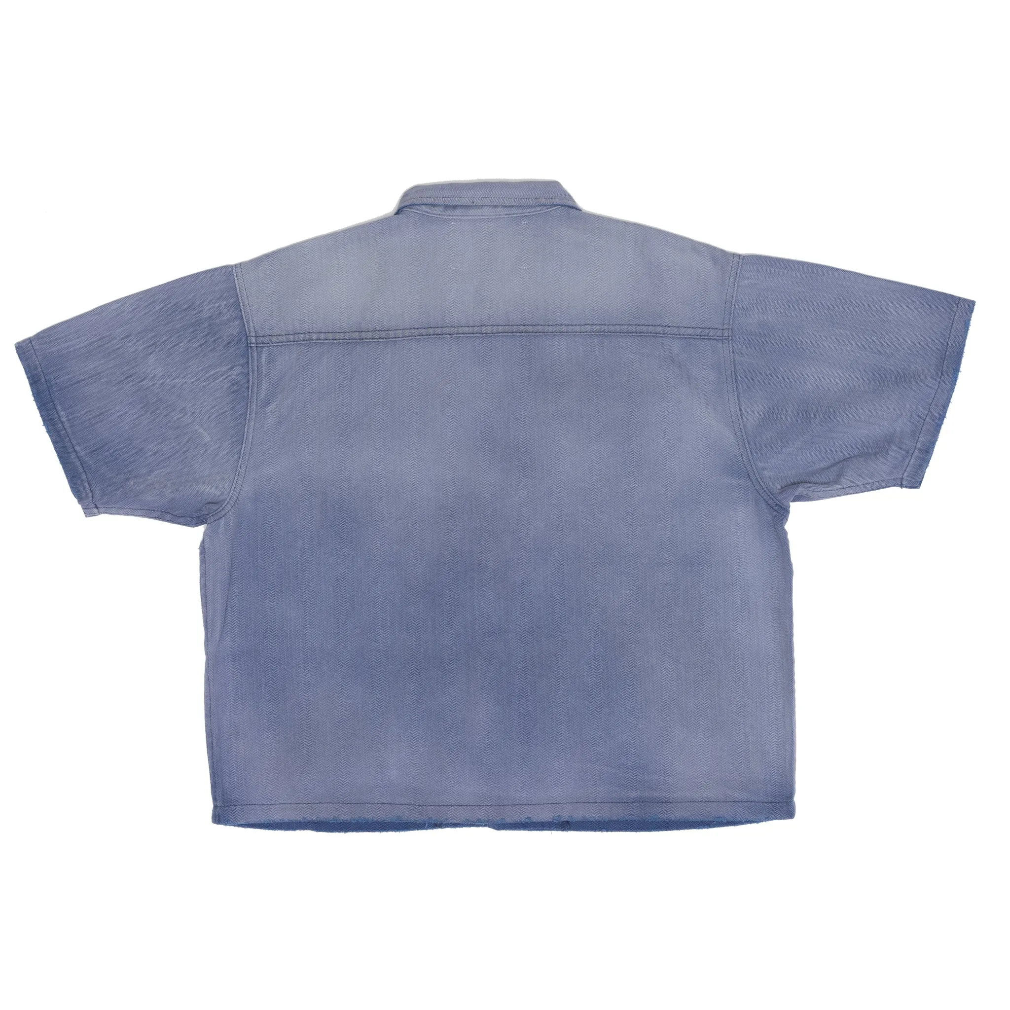 LOVE S/S HERRINGBONE WORK SHIRT sold by Paly Hollywood product image thumbnail 2