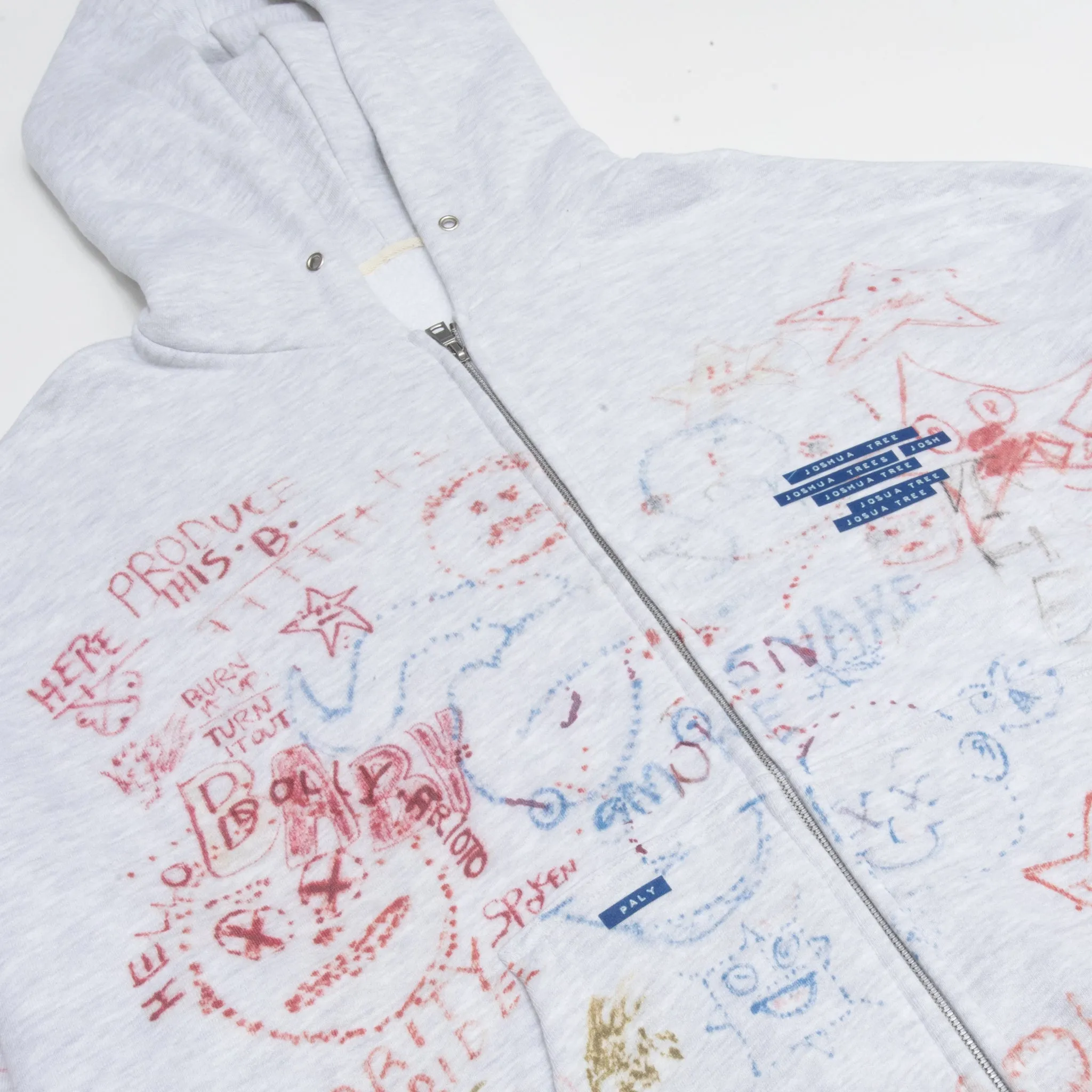 JOSHUA TREE DOUBLE ZIP HOODIE sold by Paly Hollywood product image thumbnail 3