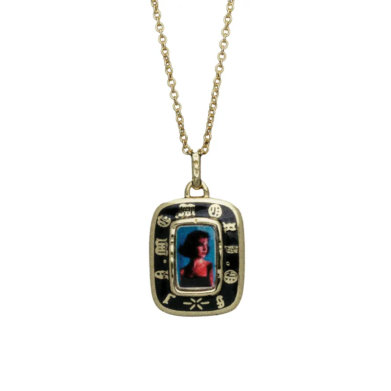 MOURNING PENDANT - NATALIE made by Paly Hollywood