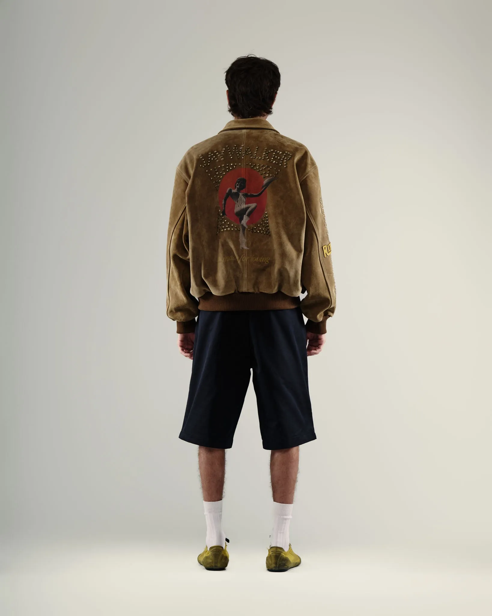 SUNSET BLVD. SPONSORED SUEDE JACKET sold by Paly Hollywood product image thumbnail 5