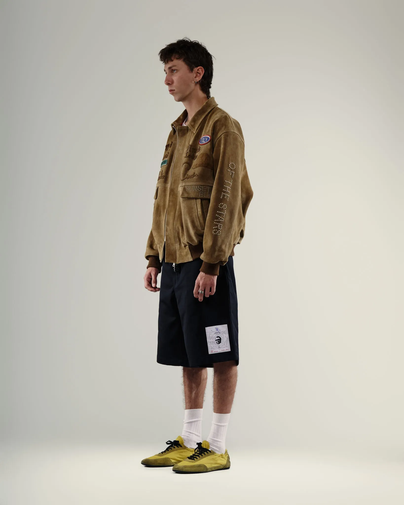 SUNSET BLVD. SPONSORED SUEDE JACKET sold by Paly Hollywood product image thumbnail 4