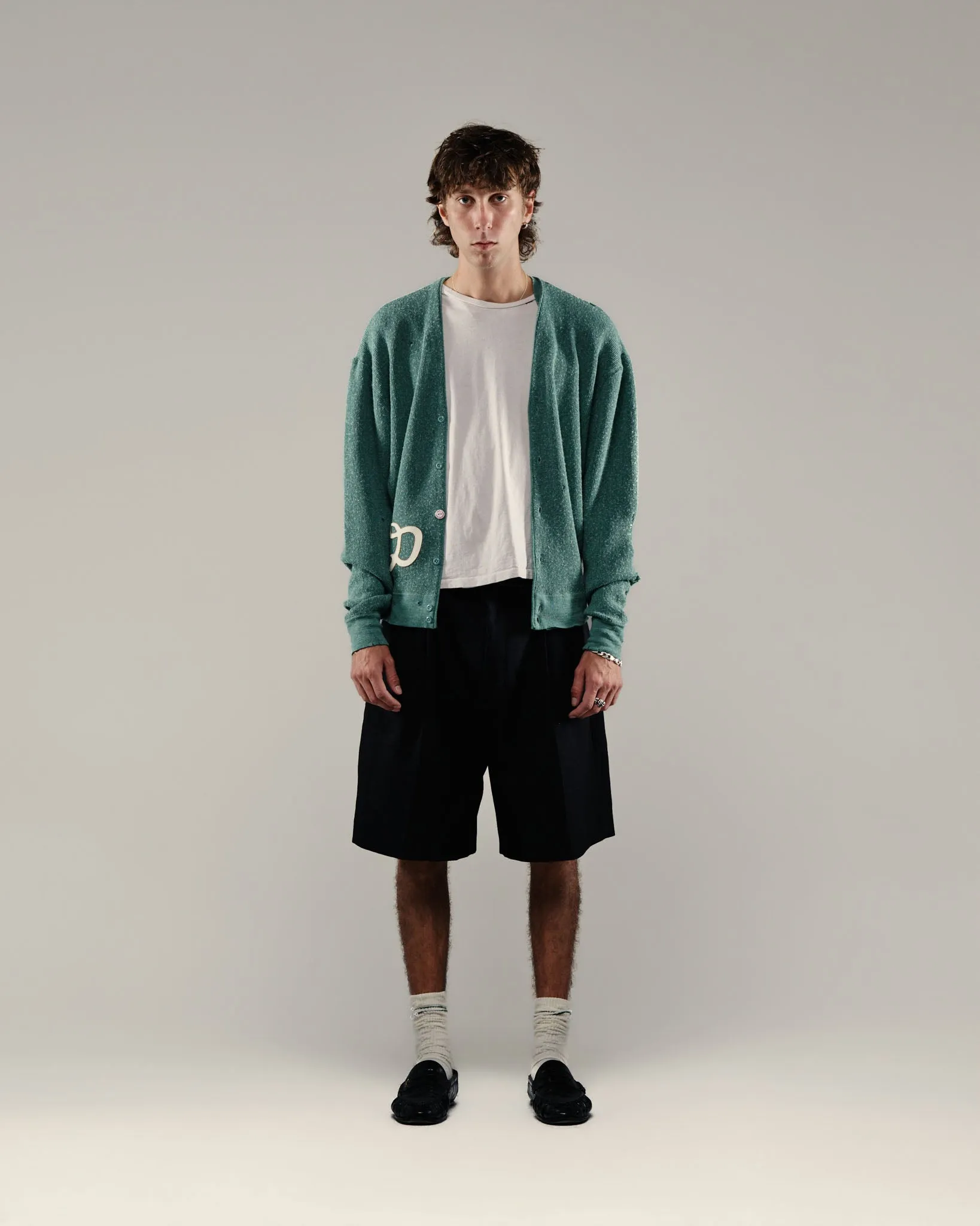 DISTRESSED CARDIGAN sold by Paly Hollywood product image thumbnail 4