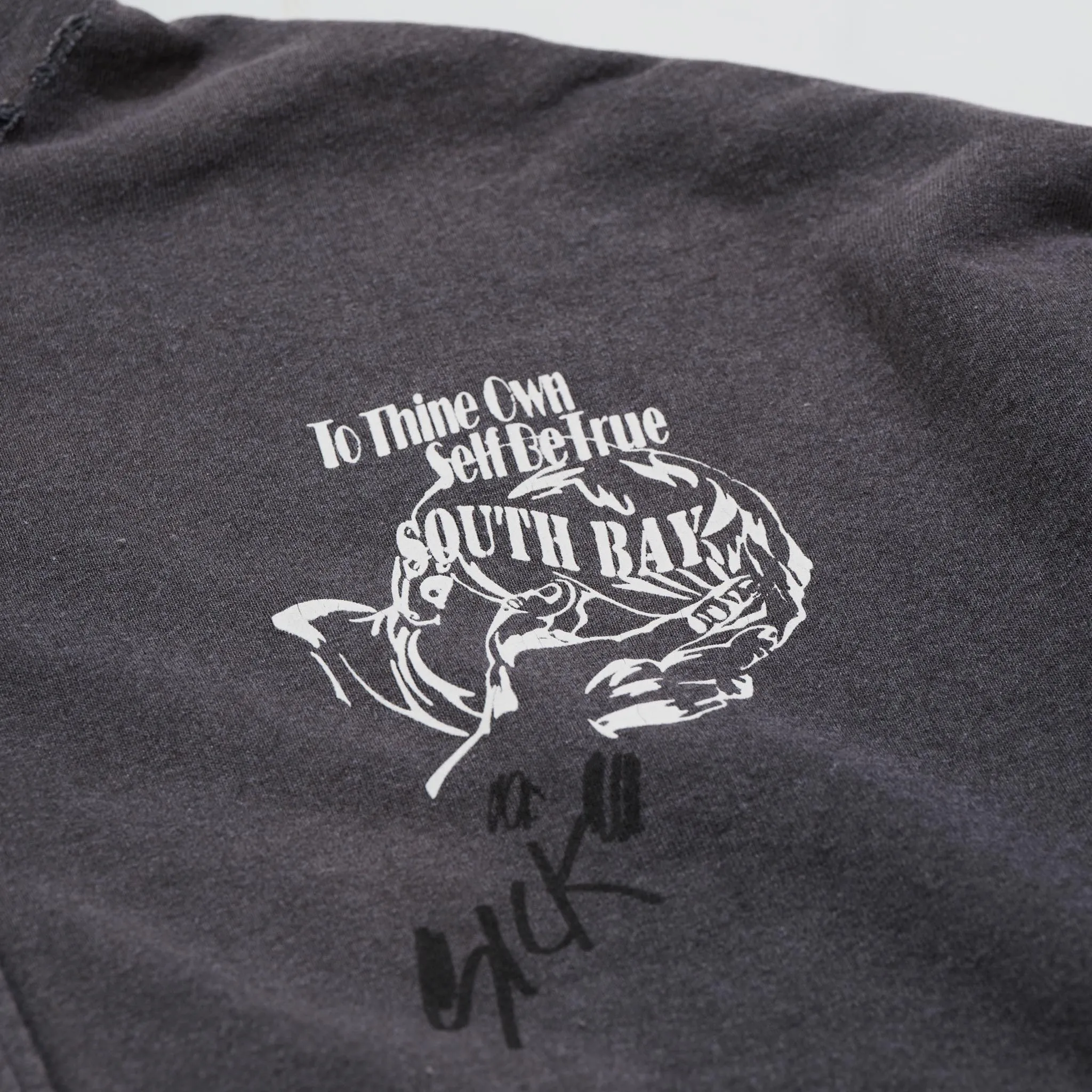 CARRYING THE MESSAGE ZIP HOODIE sold by Paly Hollywood product image thumbnail 3
