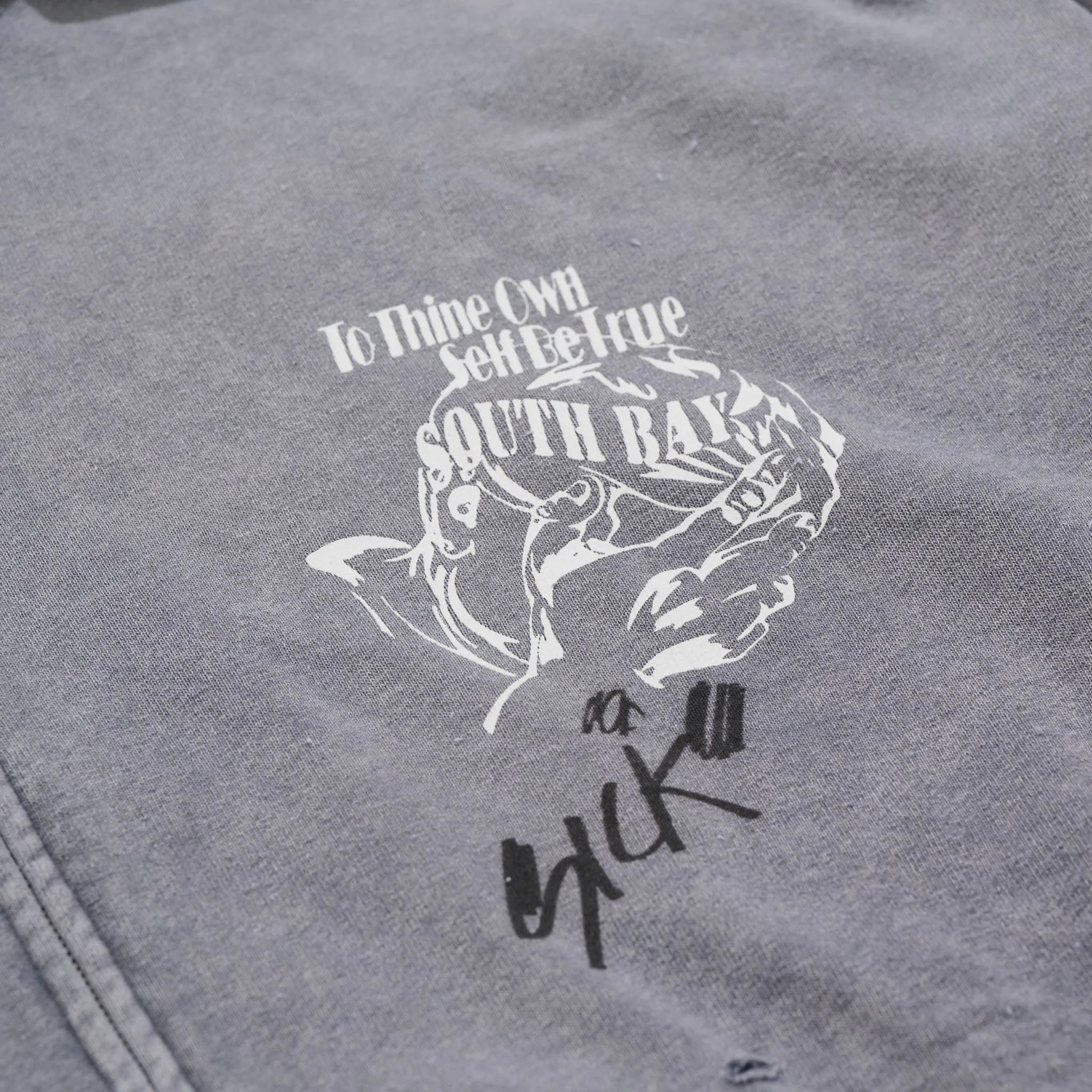CARRYING THE MESSAGE ZIP HOODIE sold by Paly Hollywood product image thumbnail 3