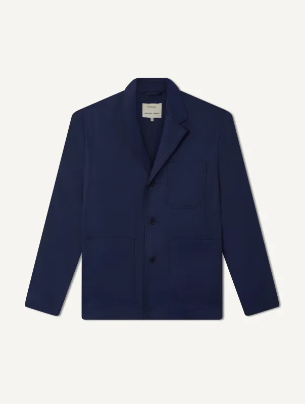 LIMA LINEN-WOOL BLAZER made by Fescobol Carioca