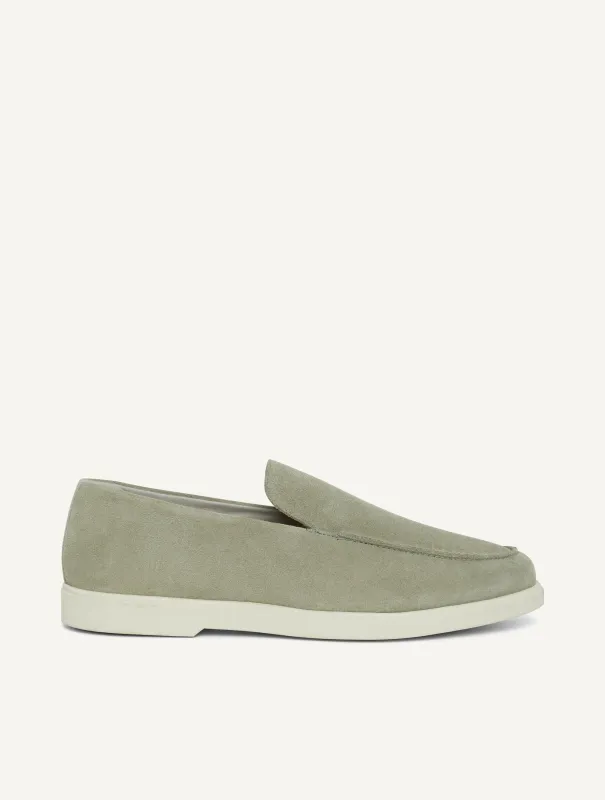 MIGUEL SUEDE LOAFERS made by Fescobol Carioca