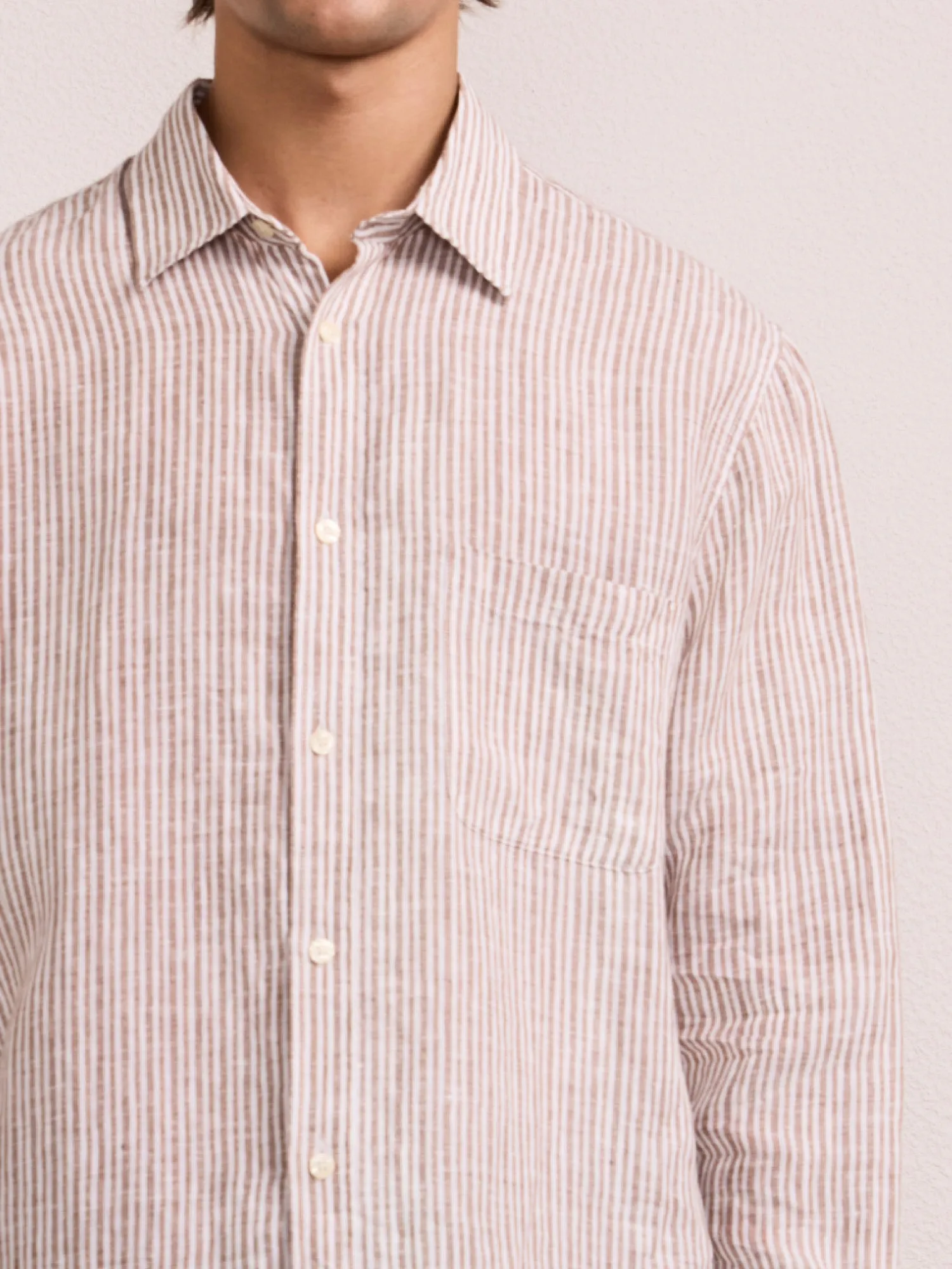 TELLES LINEN SHIRT sold by Fescobol Carioca product image thumbnail 4