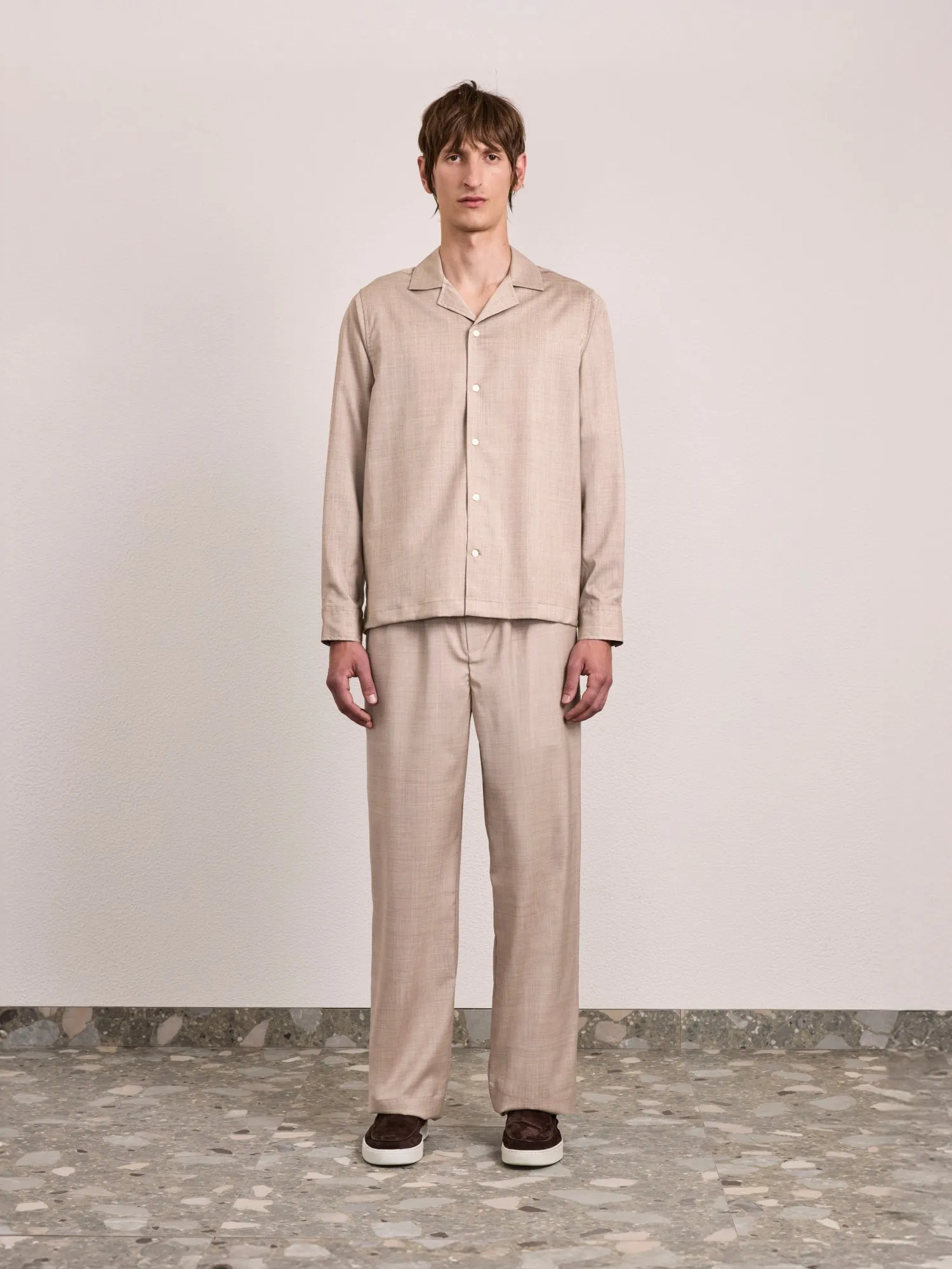 LUAN TROPICAL WOOL TROUSERS sold by Fescobol Carioca product image thumbnail 3