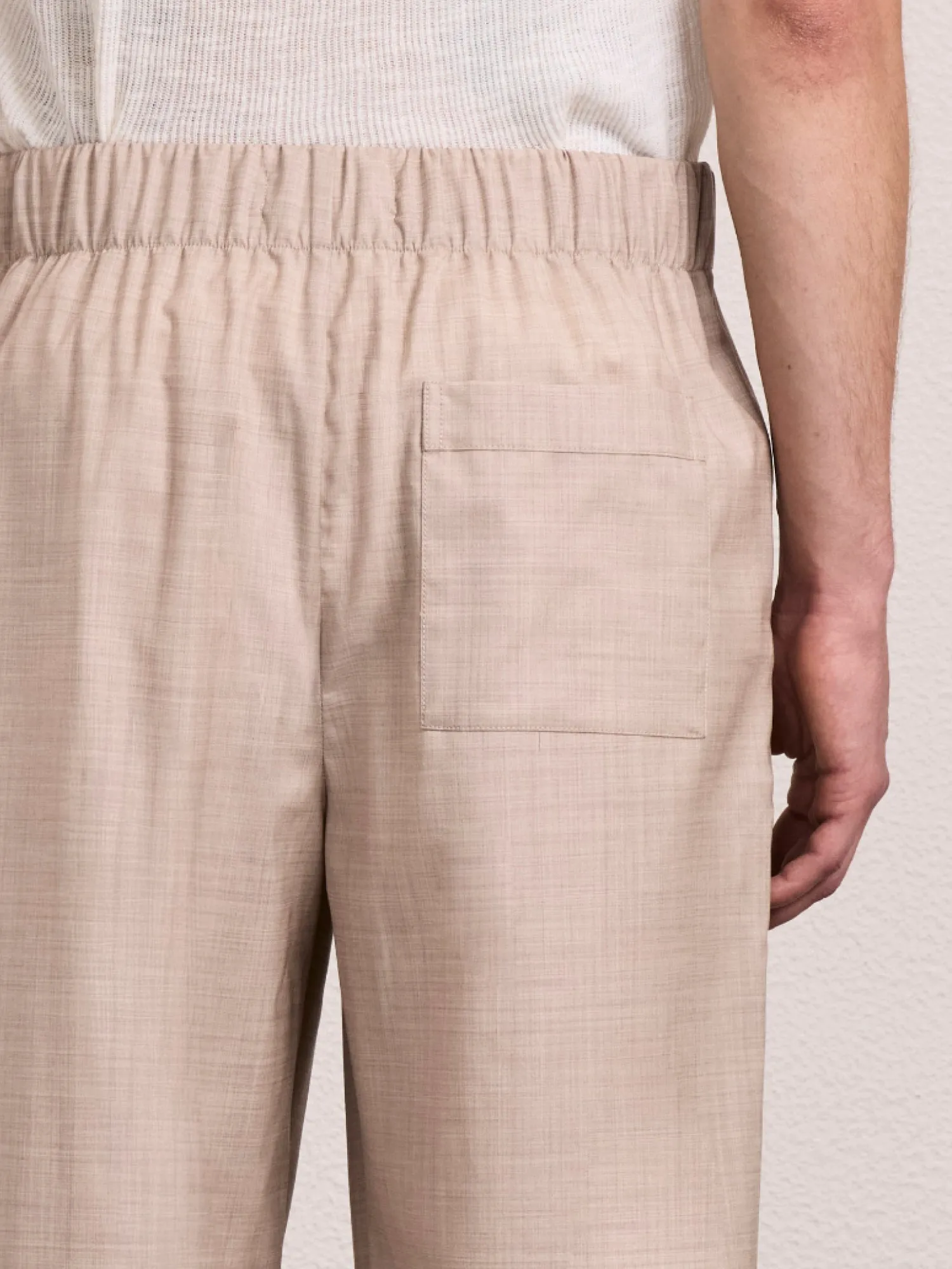 LUAN TROPICAL WOOL TROUSERS sold by Fescobol Carioca product image thumbnail 4