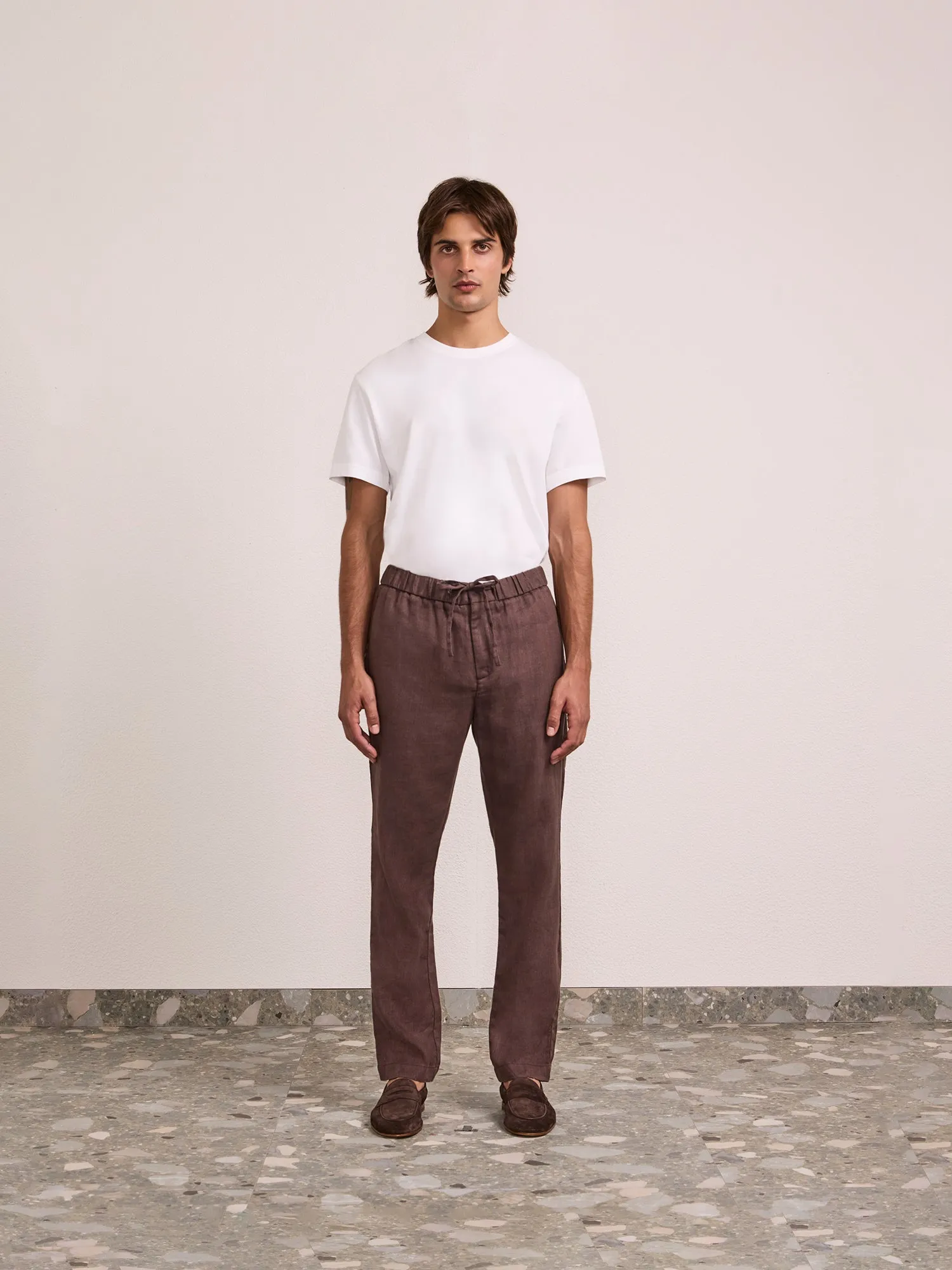 OSCAR LINEN TROUSERS sold by Fescobol Carioca product image thumbnail 3