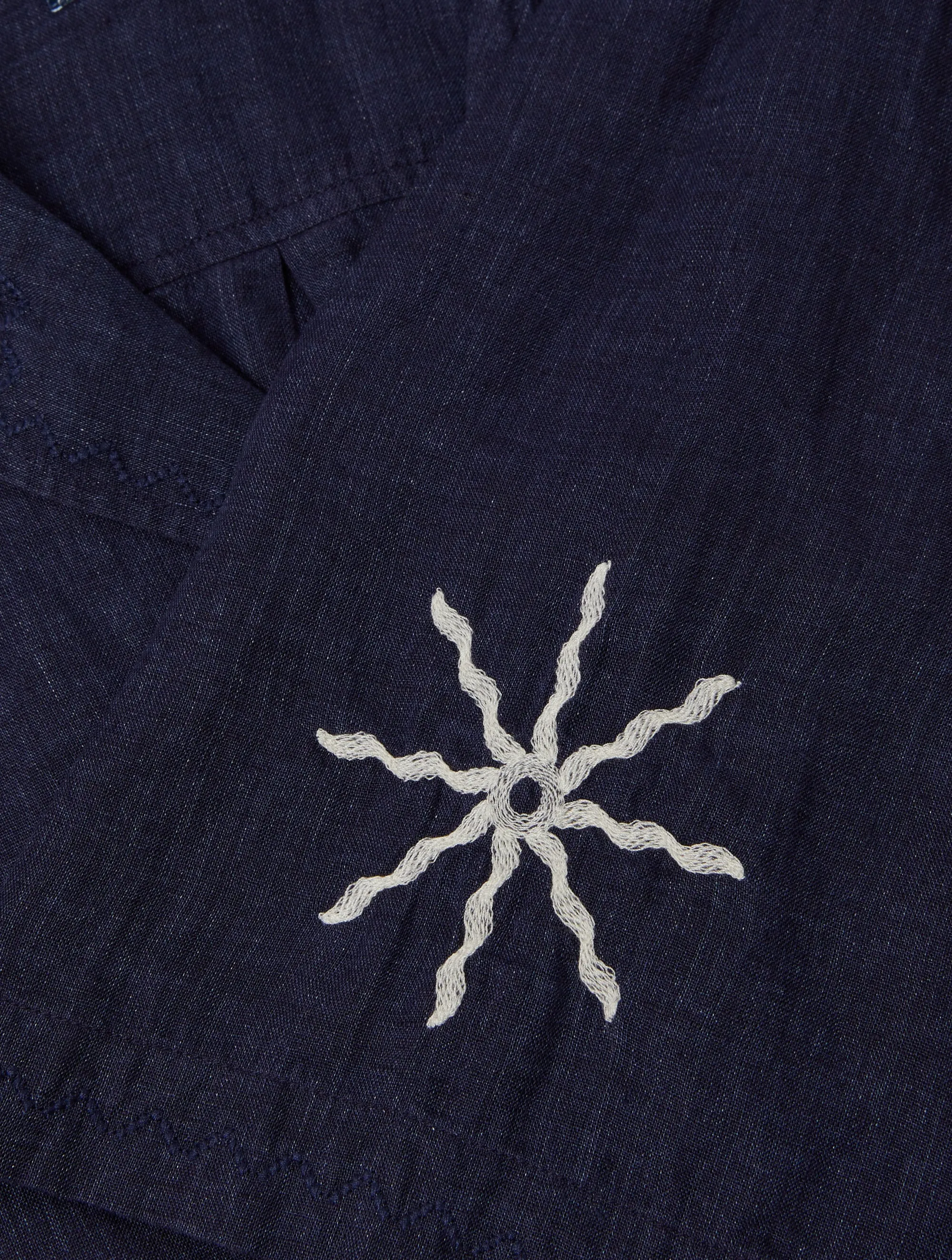 ALVES EMBROIDERED LINEN SHIRT sold by Fescobol Carioca product image thumbnail 4