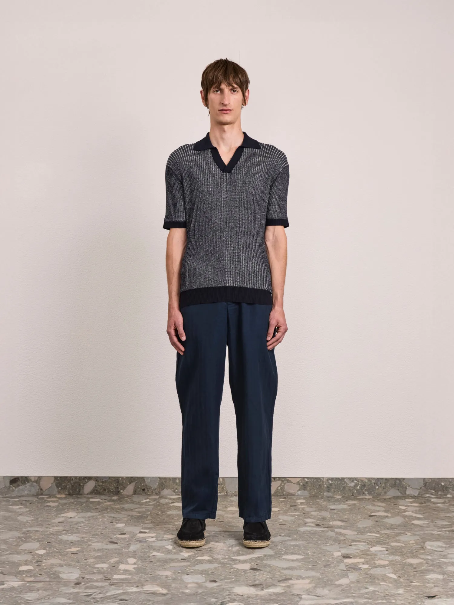 RINO COTTON-CASHMERE POLO sold by Fescobol Carioca product image thumbnail 3