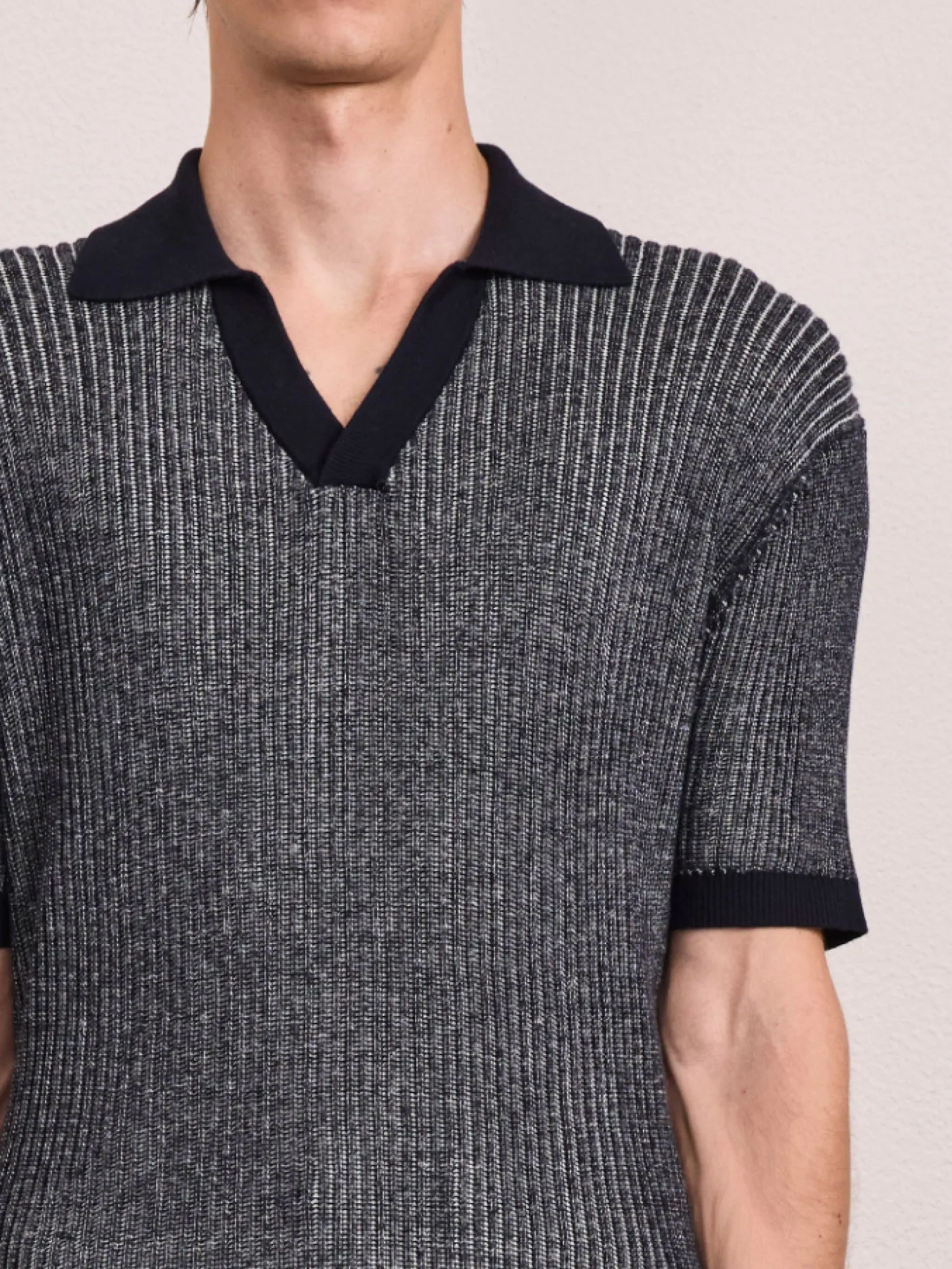 RINO COTTON-CASHMERE POLO sold by Fescobol Carioca product image thumbnail 4