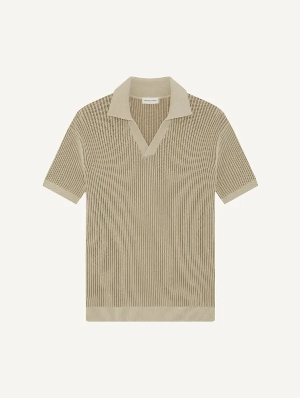 RINO COTTON-CASHMERE POLO made by Fescobol Carioca