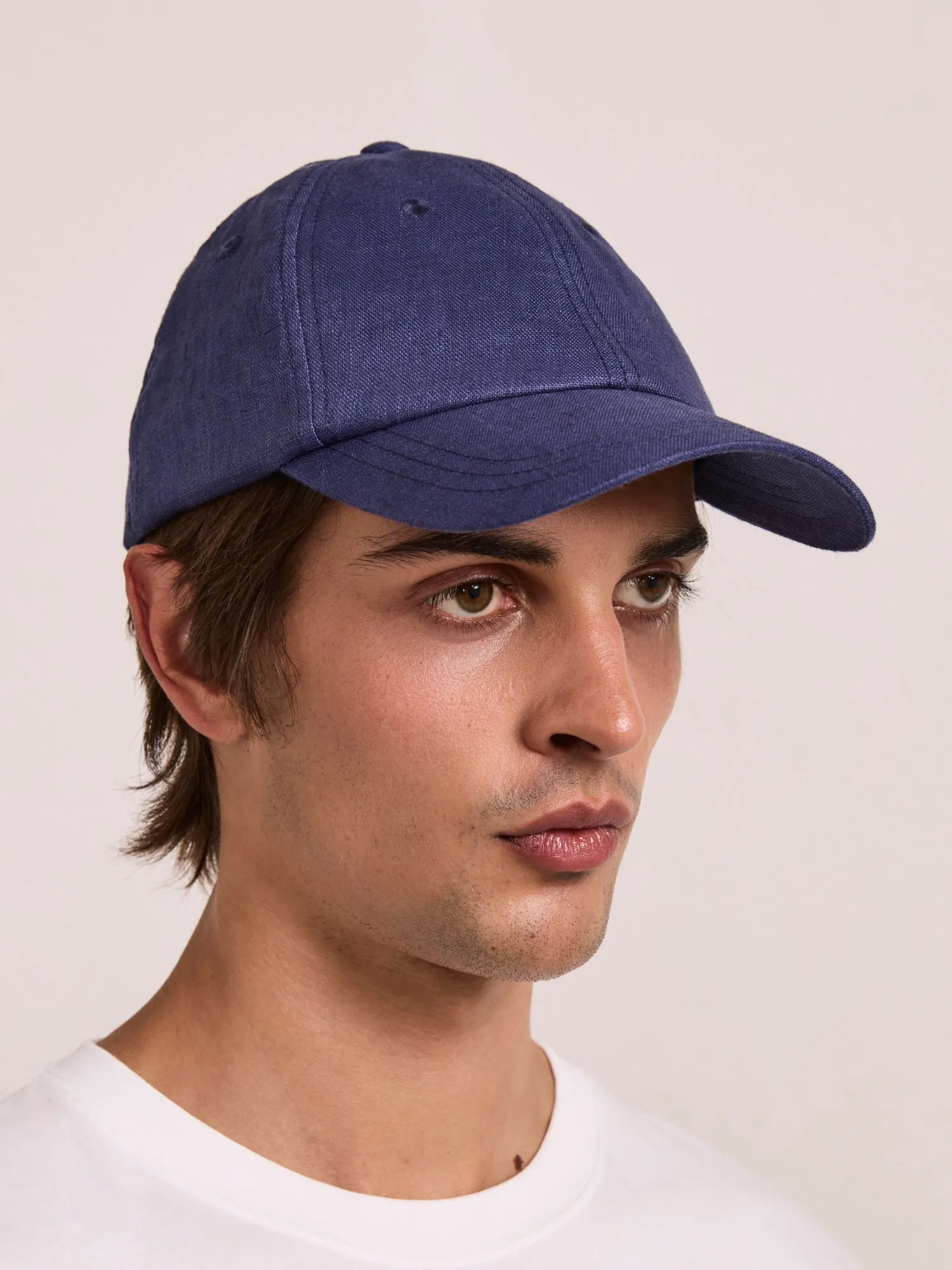 FERNANDO LINEN CAP sold by Fescobol Carioca product image thumbnail 3
