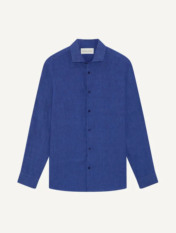 ANTONIO LINEN SHIRT made by Fescobol Carioca