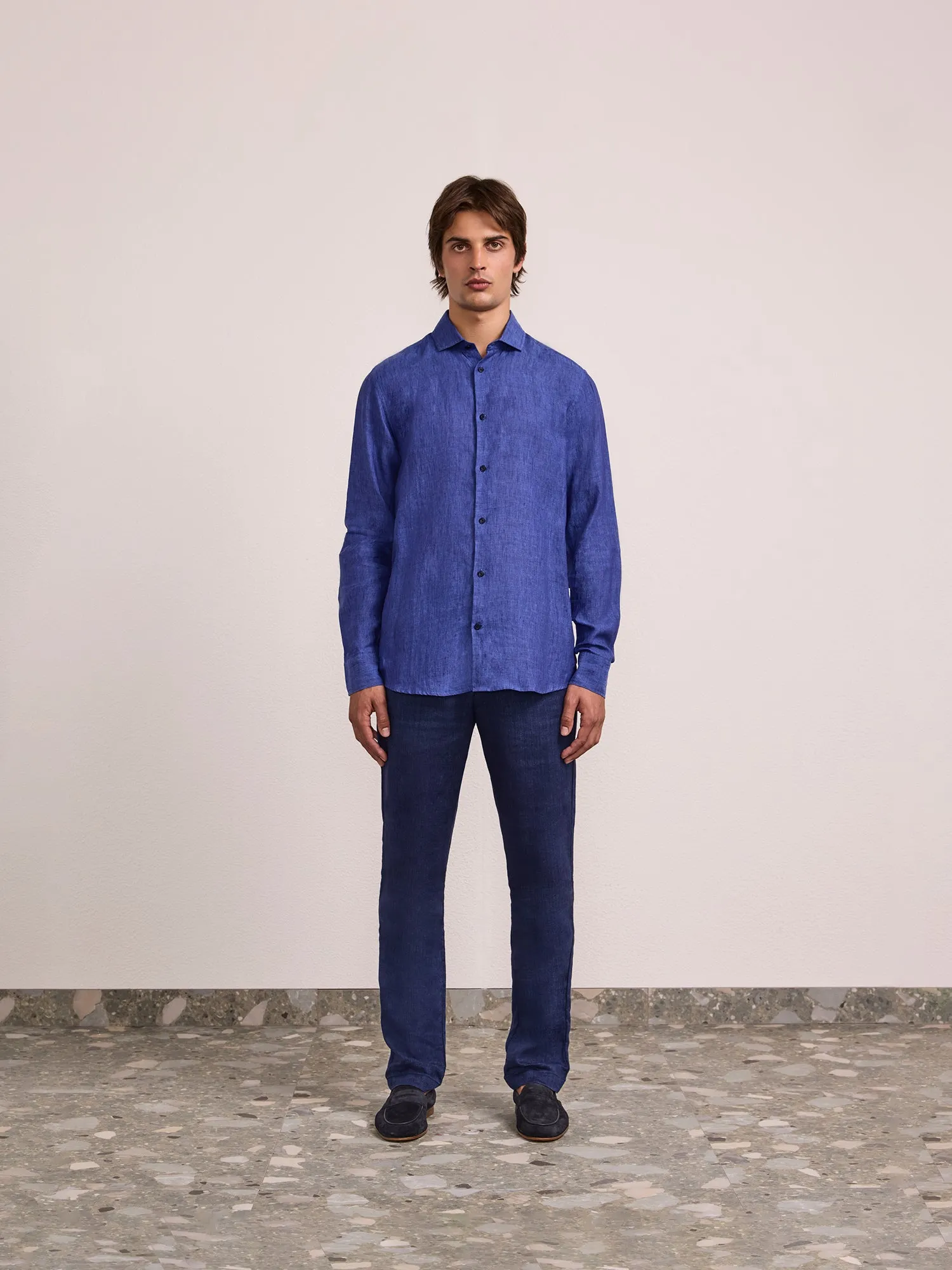 ANTONIO LINEN SHIRT sold by Fescobol Carioca product image thumbnail 3