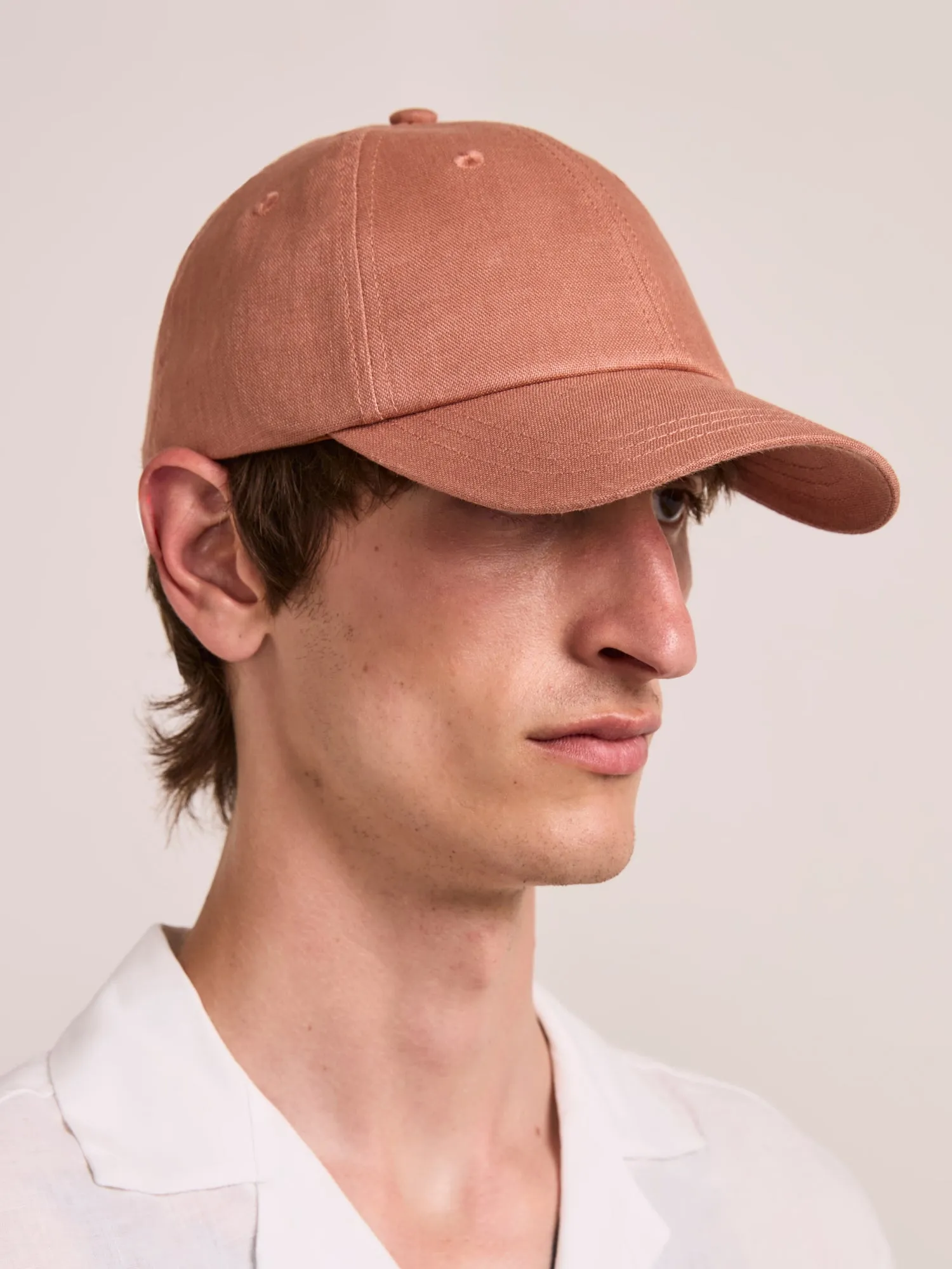 FERNANDO LINEN CAP sold by Fescobol Carioca product image thumbnail 3