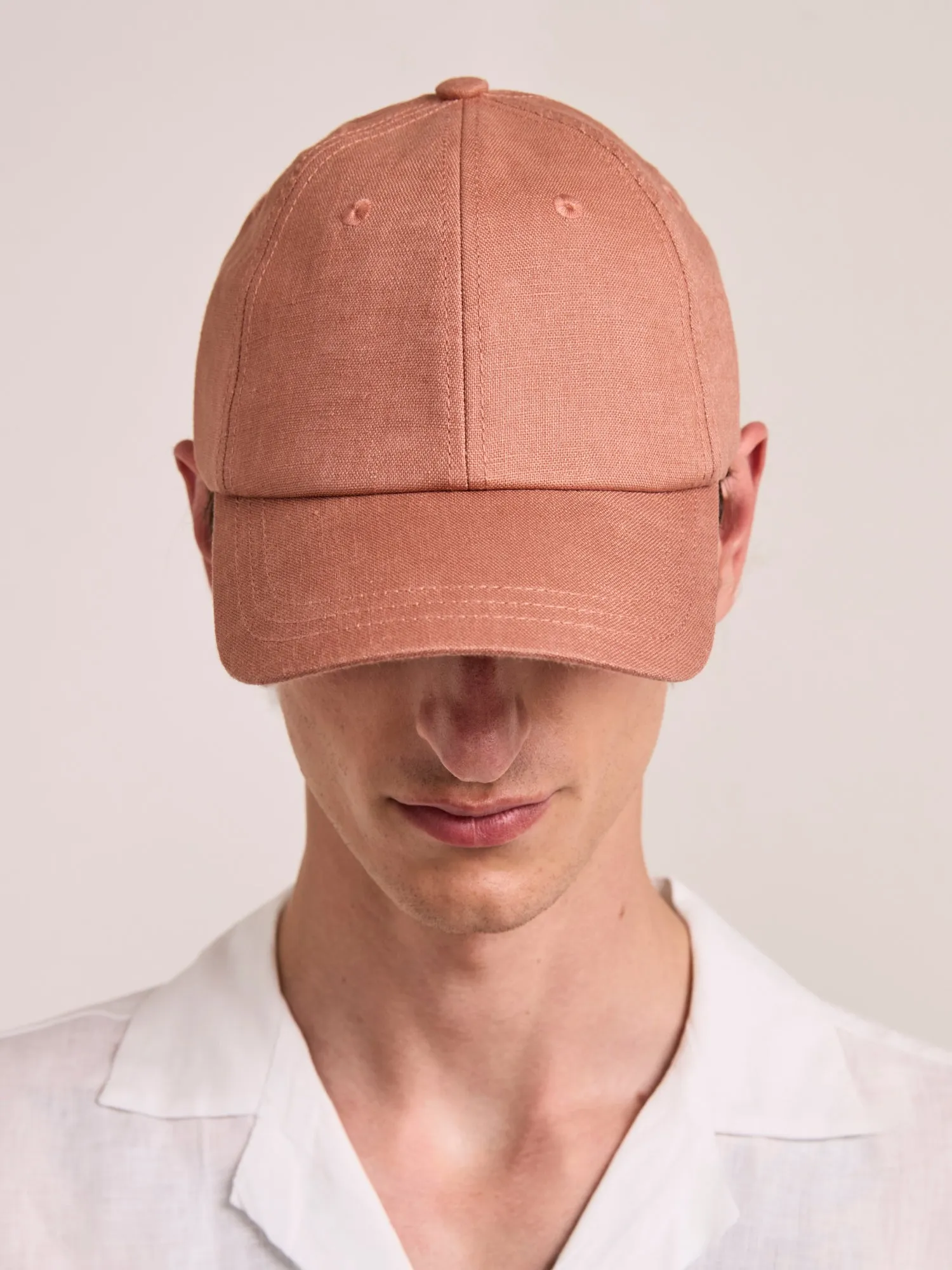 FERNANDO LINEN CAP sold by Fescobol Carioca product image thumbnail 4