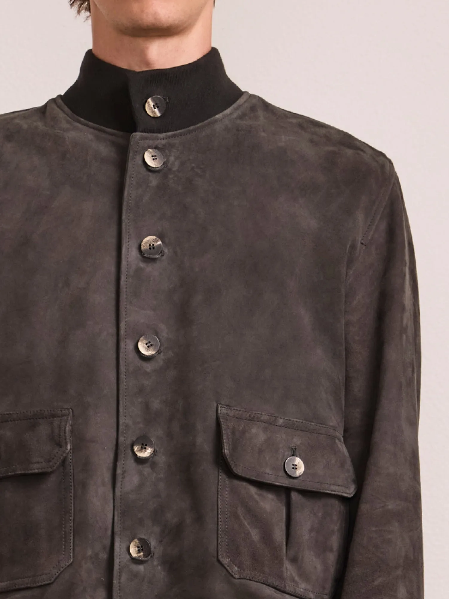 VINCENTE SUEDE BOMBER JACKET sold by Fescobol Carioca product image thumbnail 4