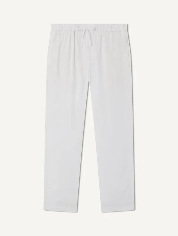 OSCAR LINEN TROUSERS made by Fescobol Carioca