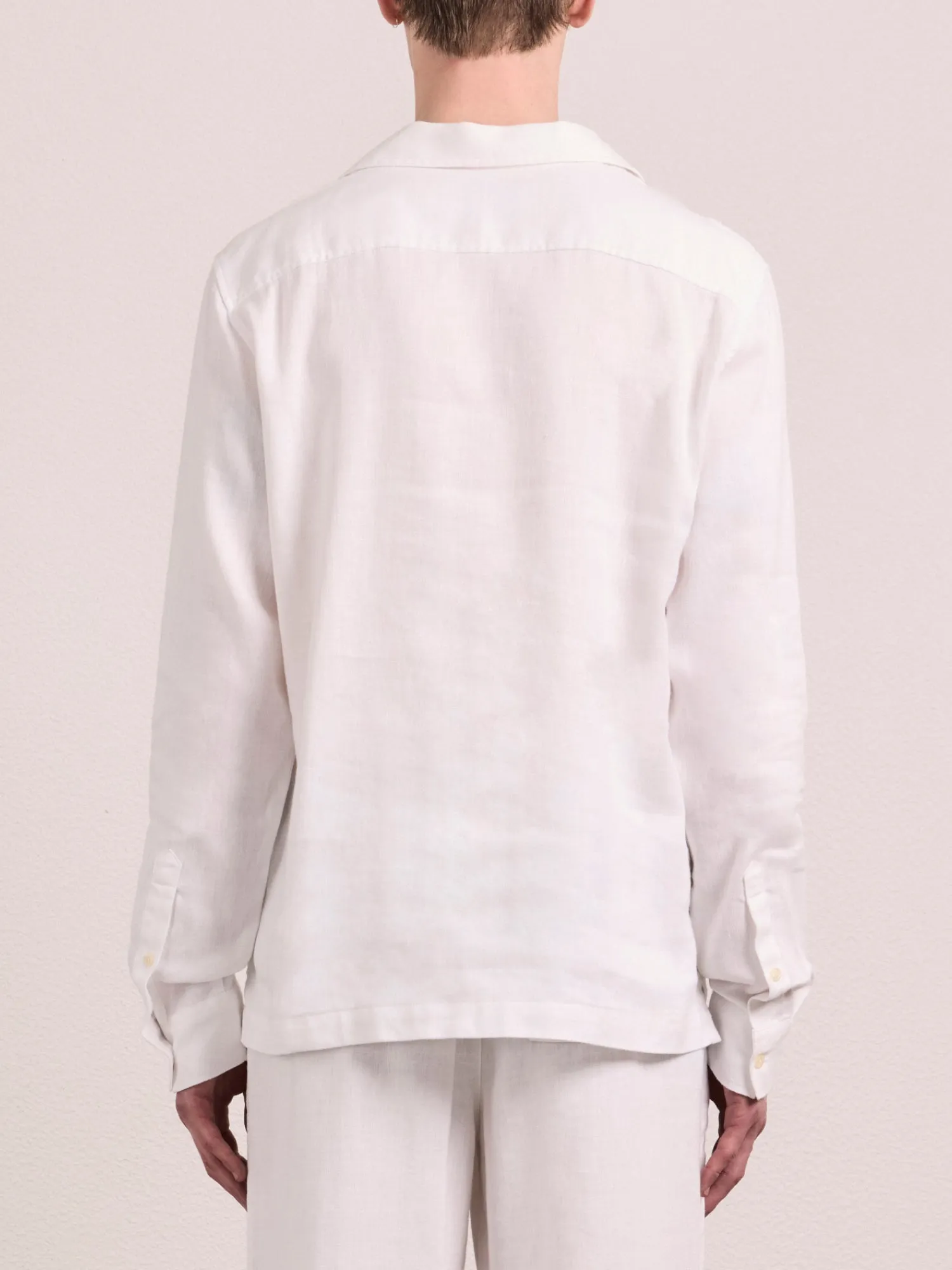 SAFRA COTTON-LINEN SHIRT sold by Fescobol Carioca product image thumbnail 5
