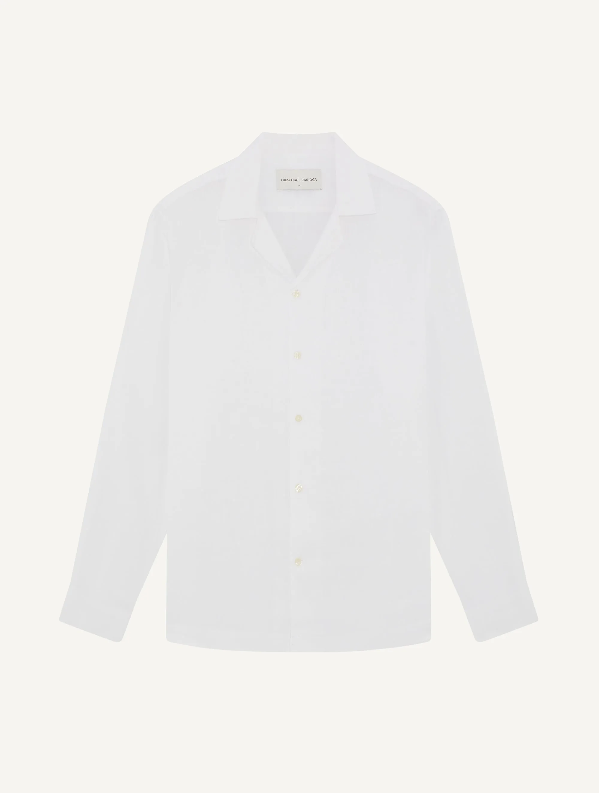 SAFRA COTTON-LINEN SHIRT sold by Fescobol Carioca