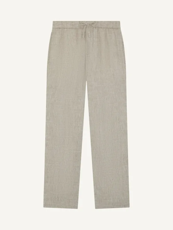OSCAR LINEN TROUSERS made by Fescobol Carioca