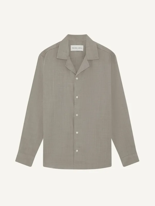 SAFRA TROPICAL WOOL SHIRT made by Fescobol Carioca