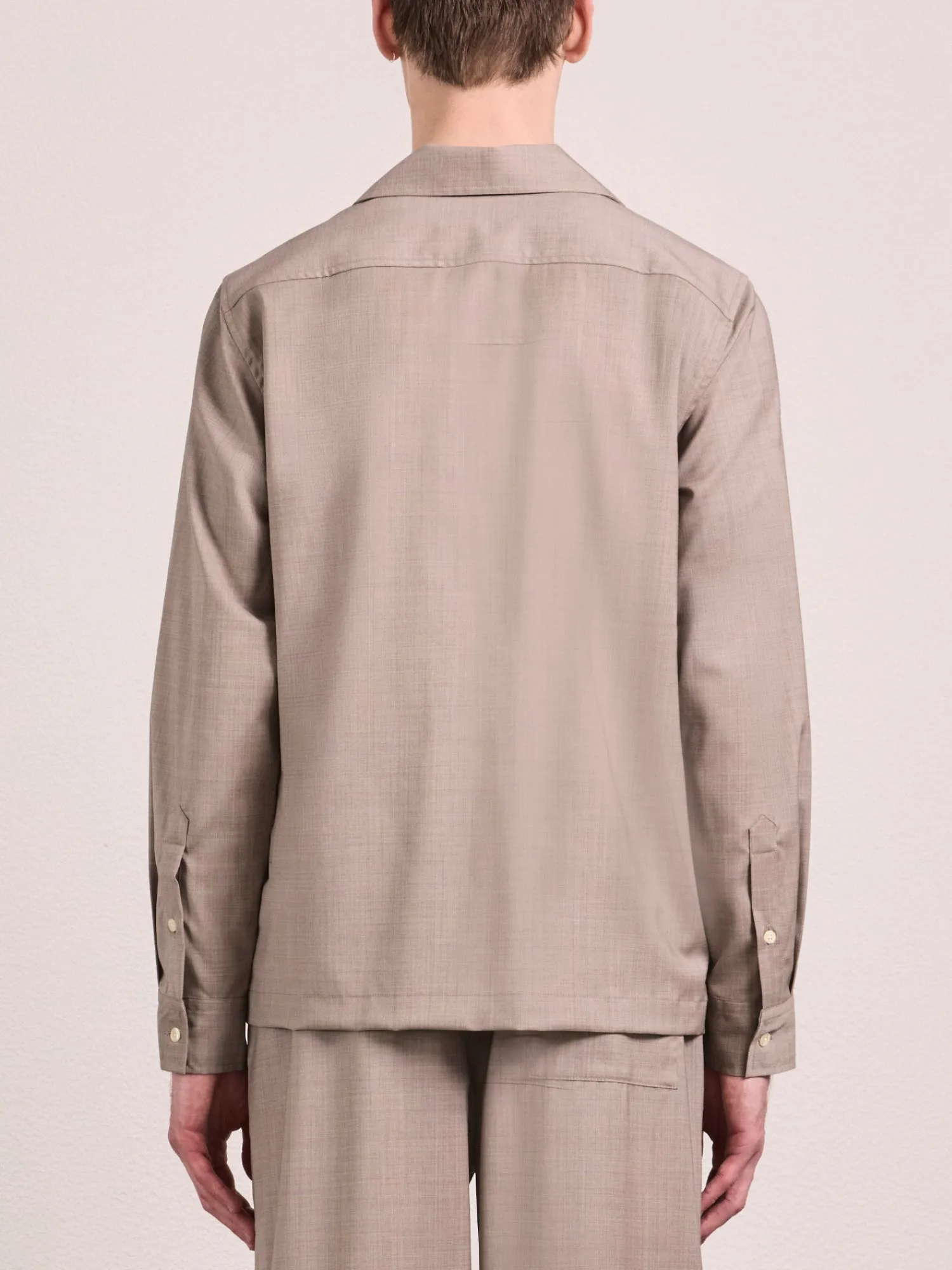 SAFRA TROPICAL WOOL SHIRT sold by Fescobol Carioca product image thumbnail 4