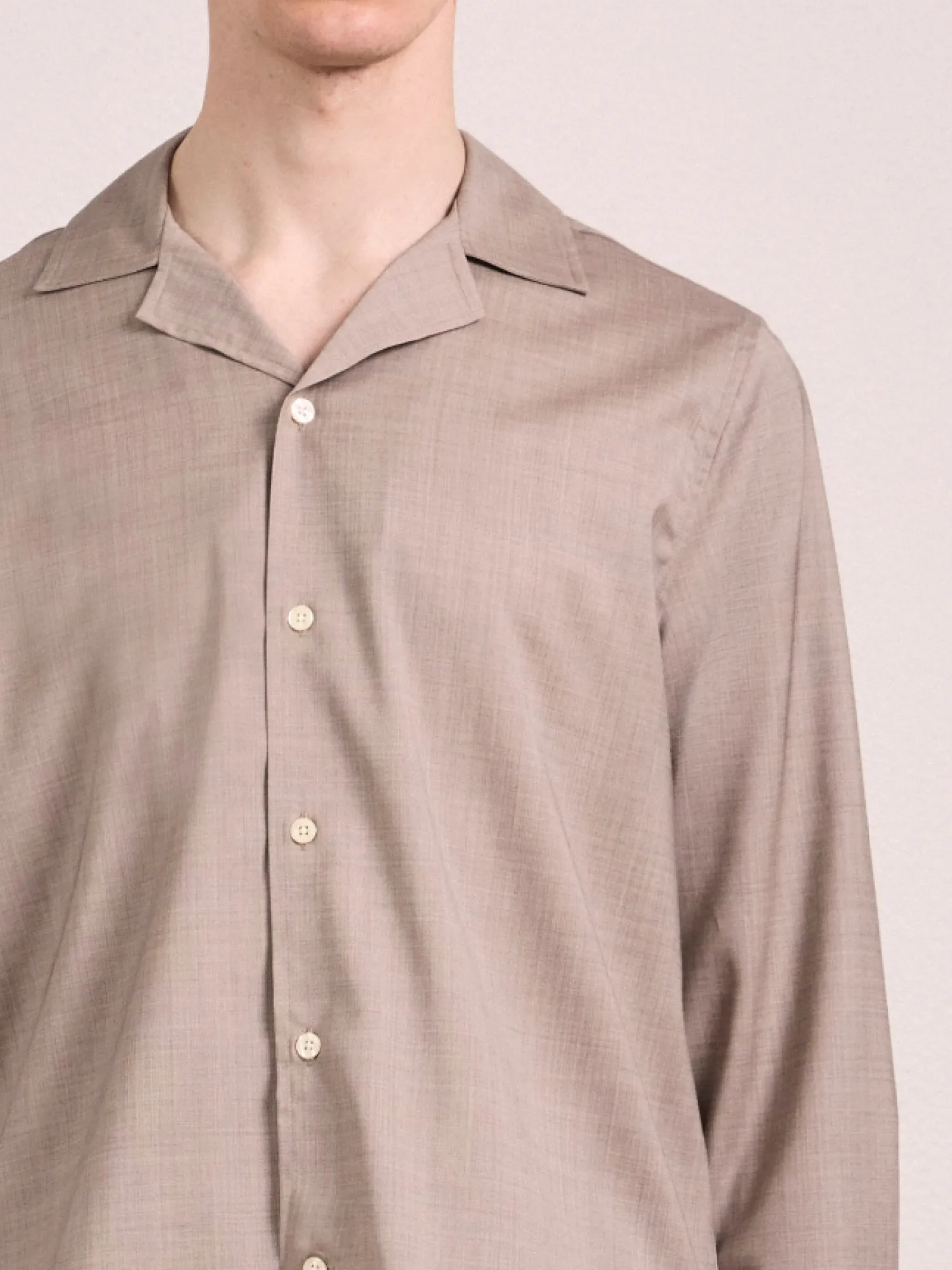 SAFRA TROPICAL WOOL SHIRT sold by Fescobol Carioca product image thumbnail 3